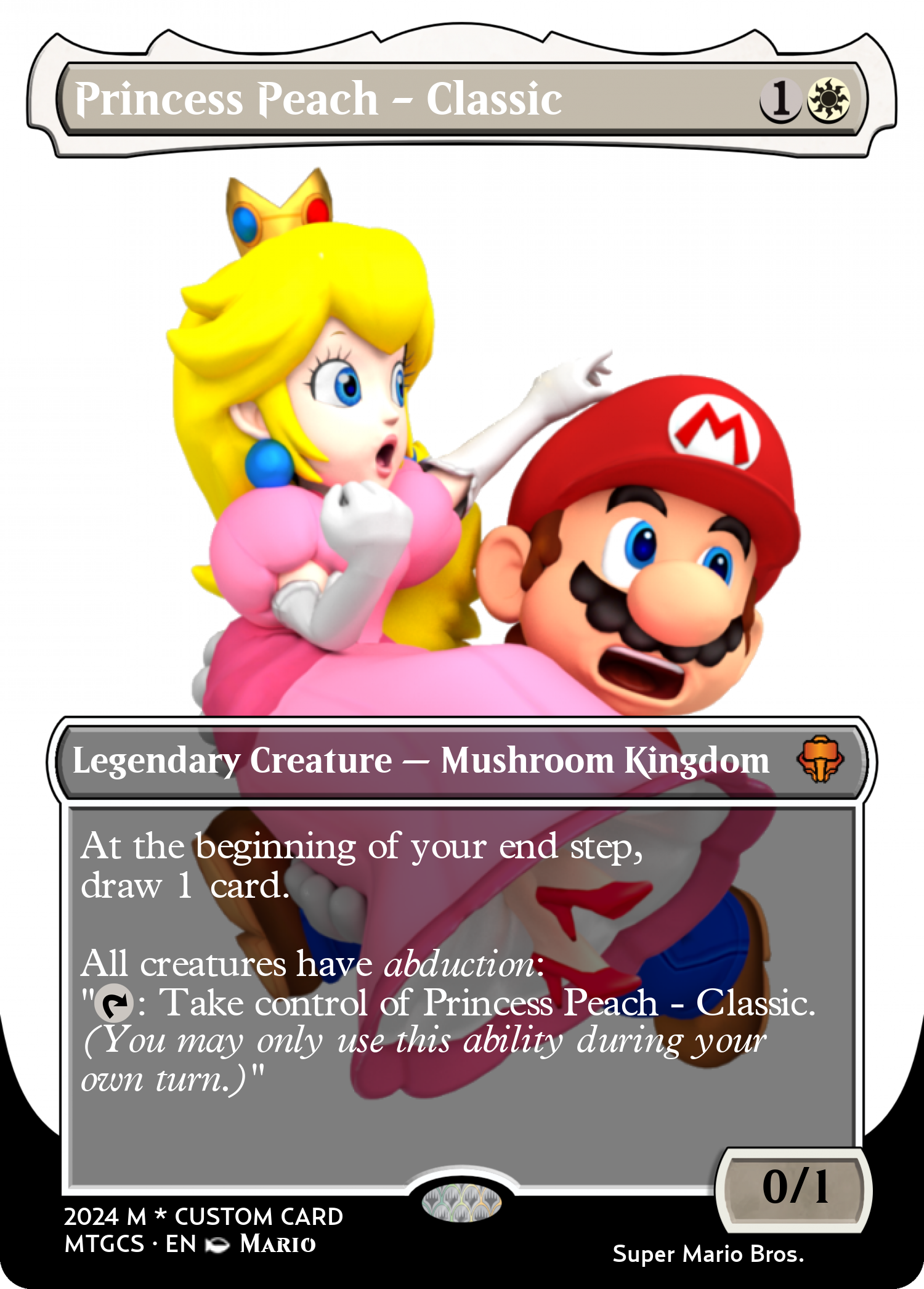 Princess Peach - Classic by IamBaum | MTG Cardsmith