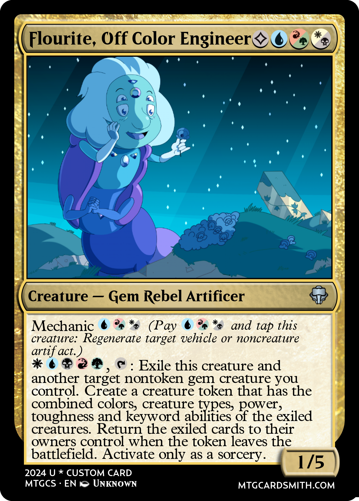 Flourite, Off Color Engineer
