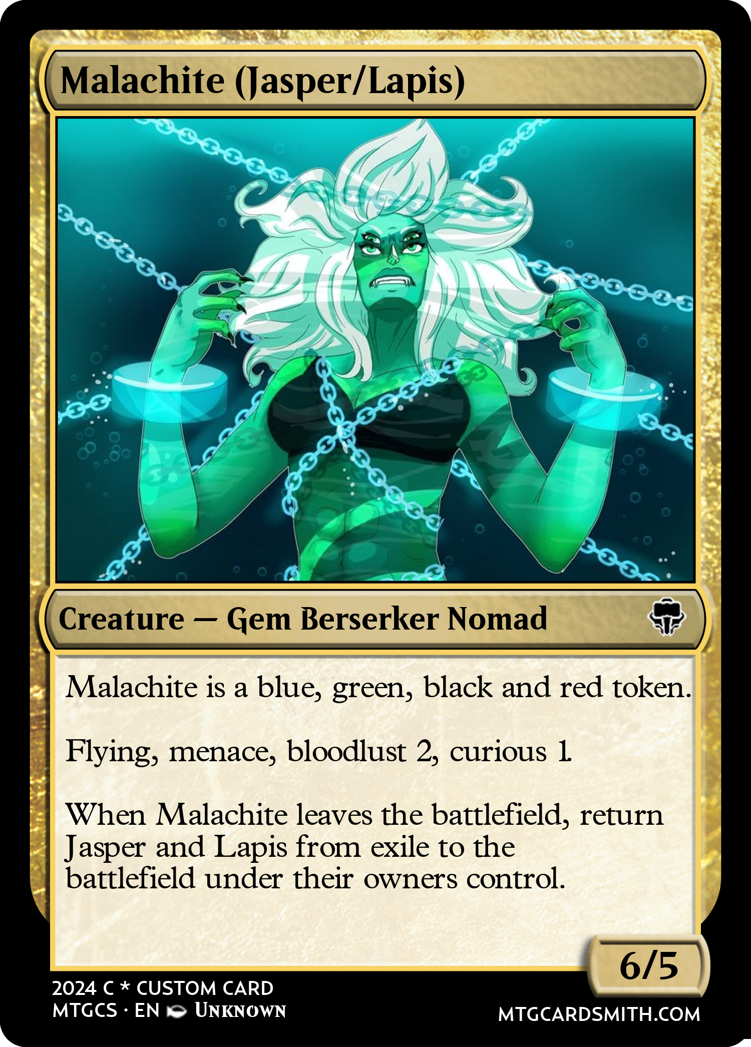 Malachite (Jasper/Lapis)