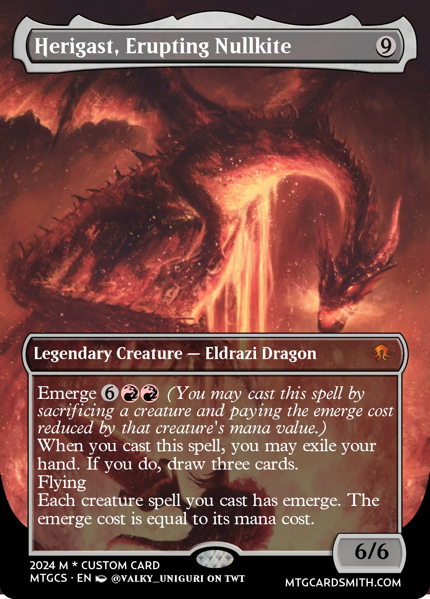 Herigast, Erupting Nullkite