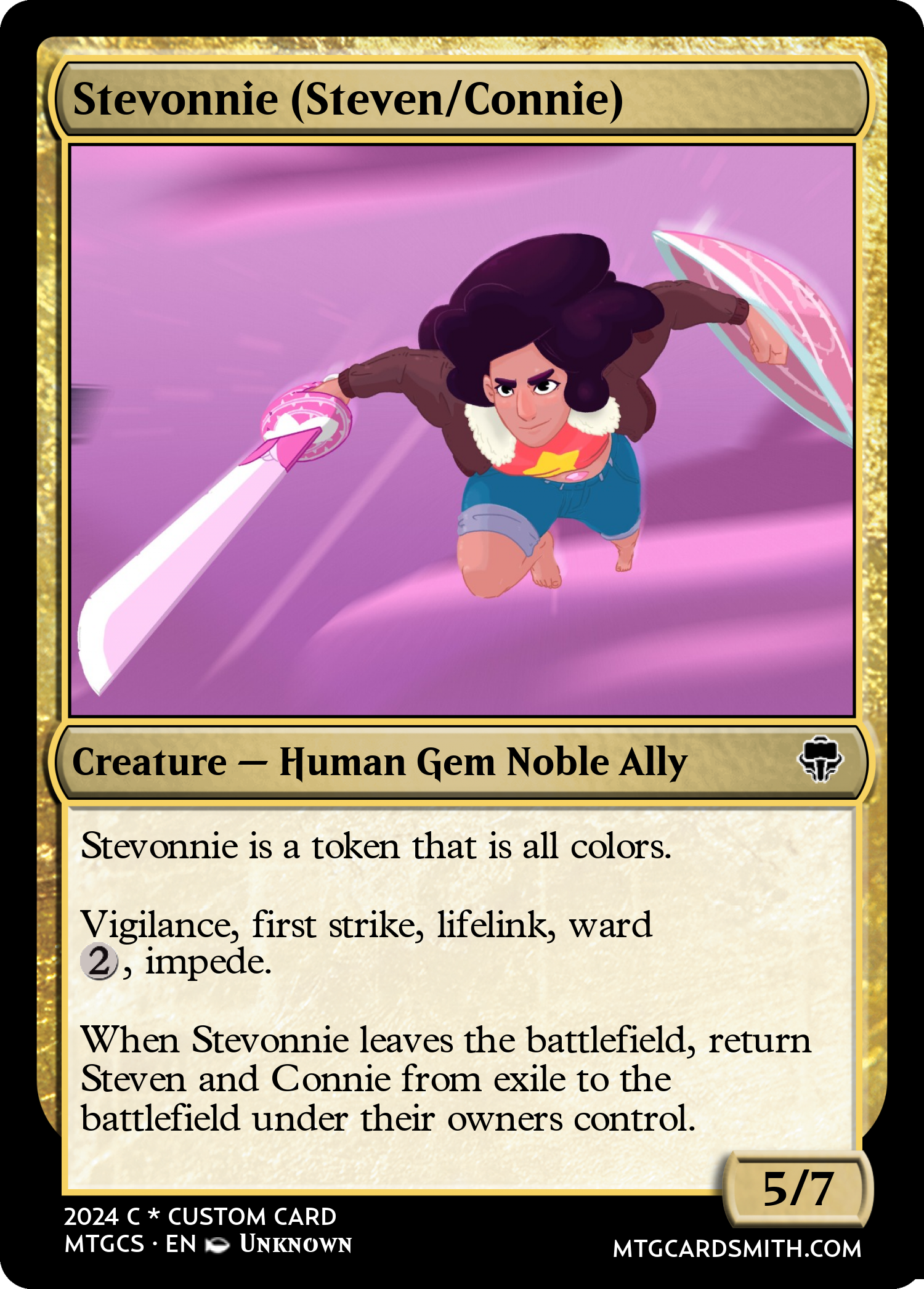 Stevonnie (Steven/Connie)