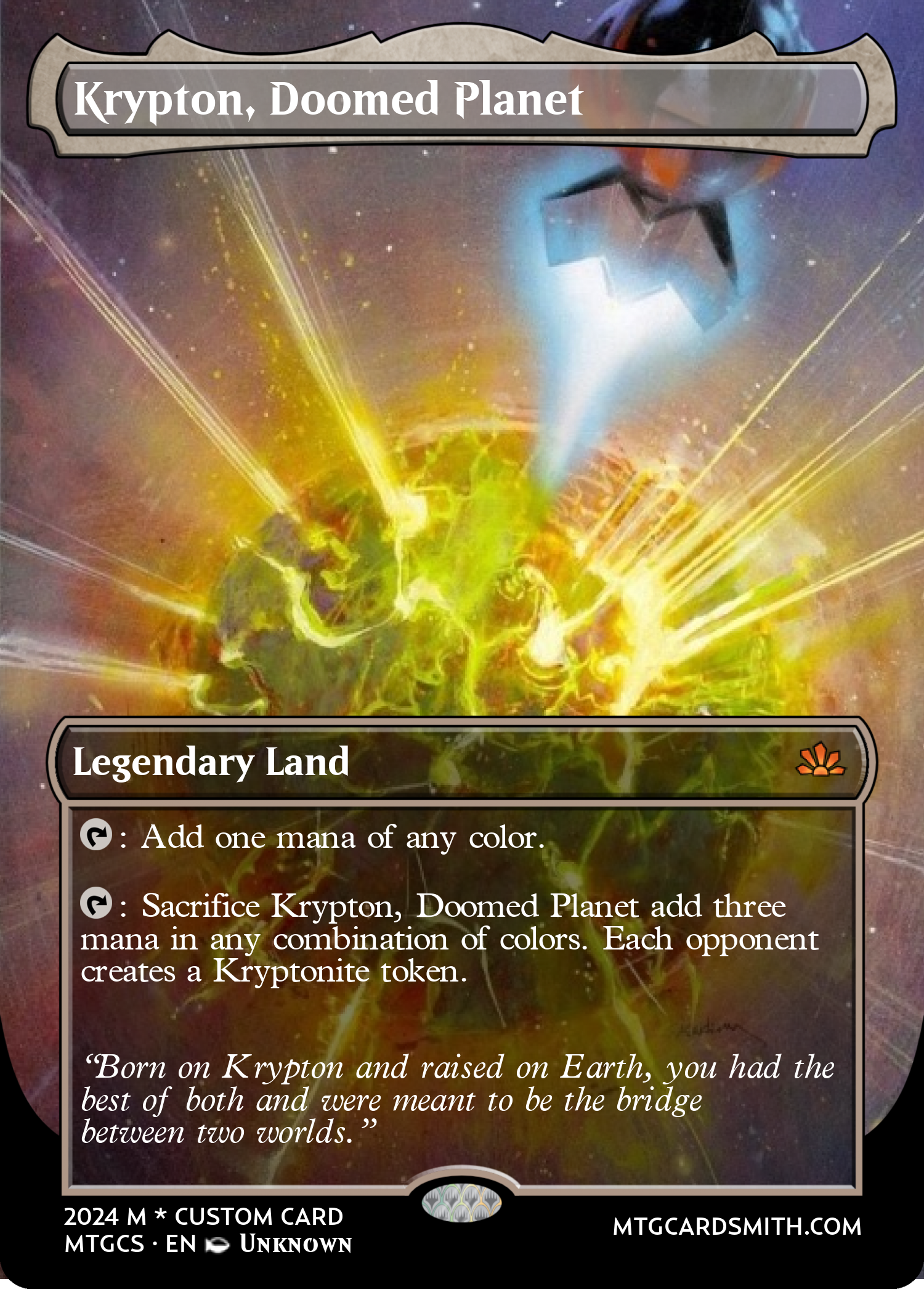 Krypton, Doomed Planet