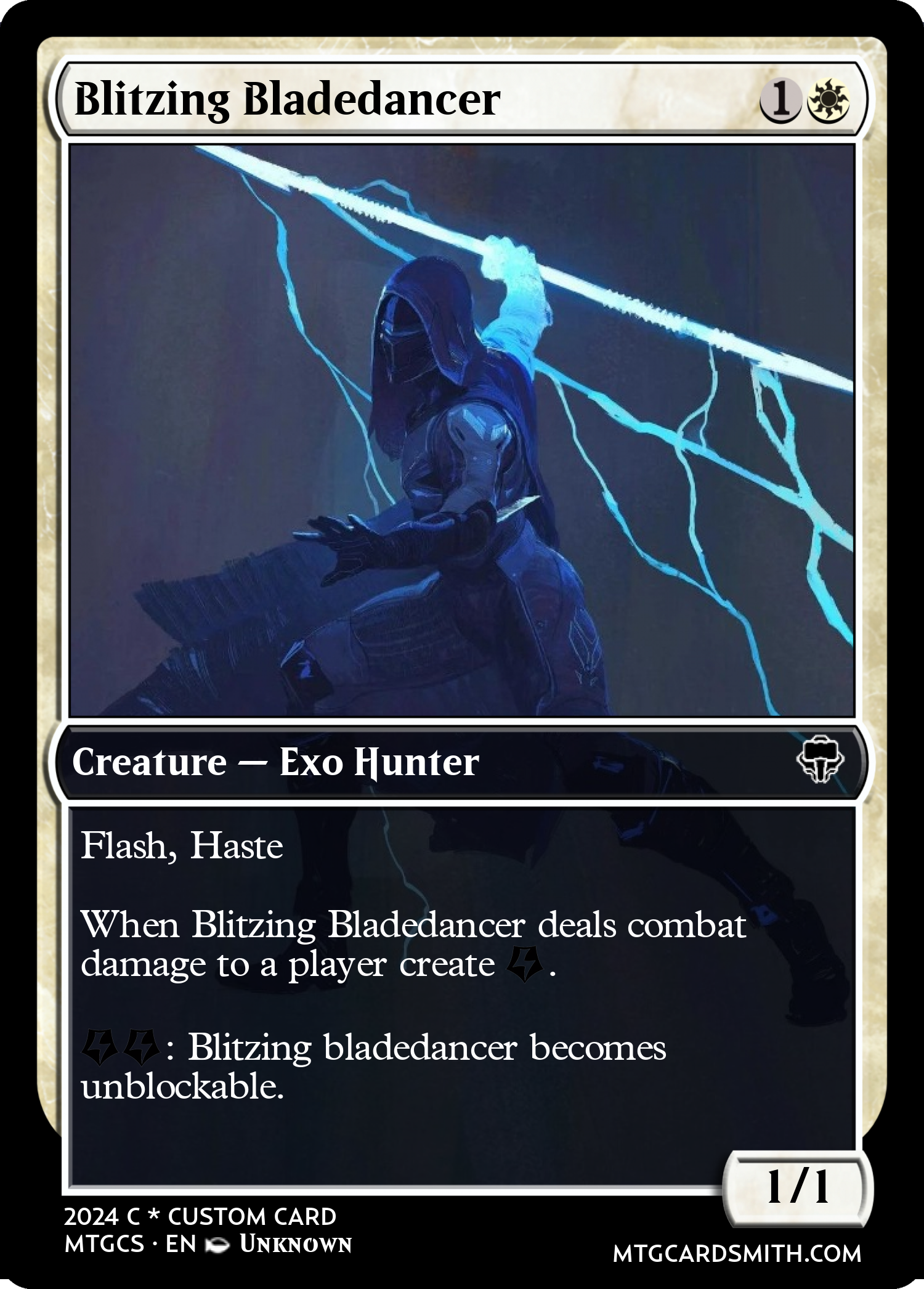 Blitzing Bladedancer 