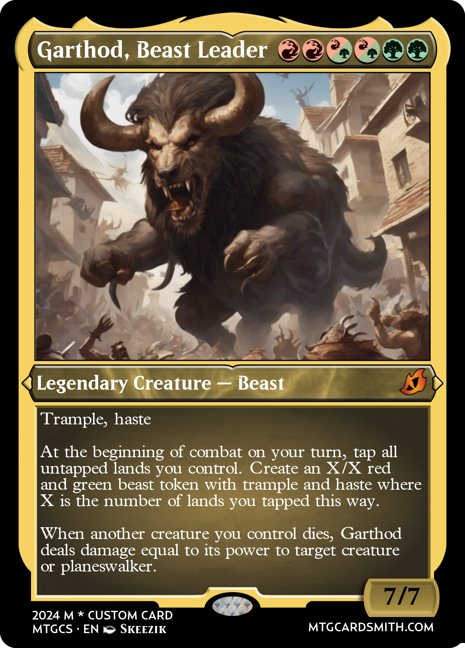 Garthod, Beast Leader