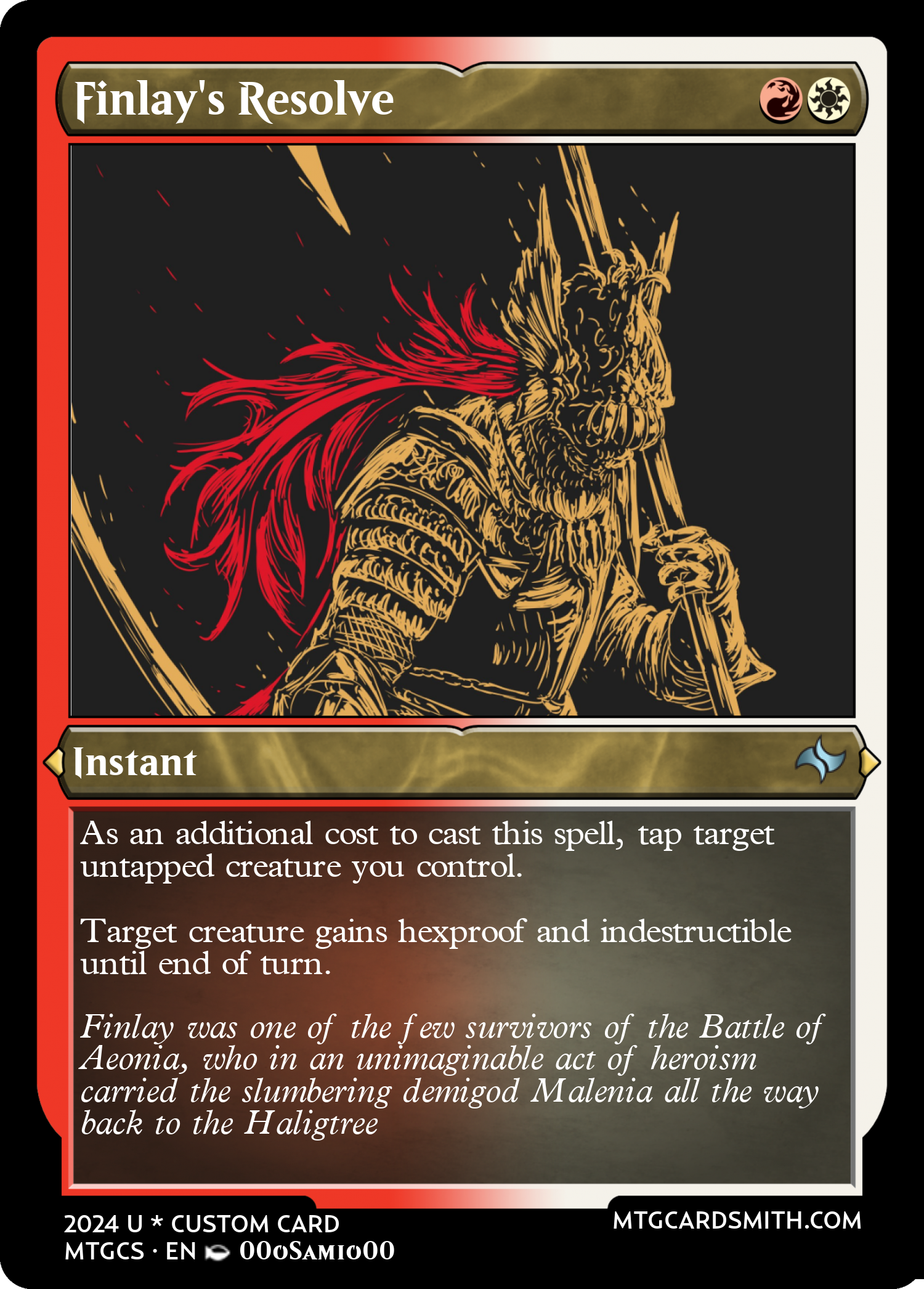 Finlay's Resolve