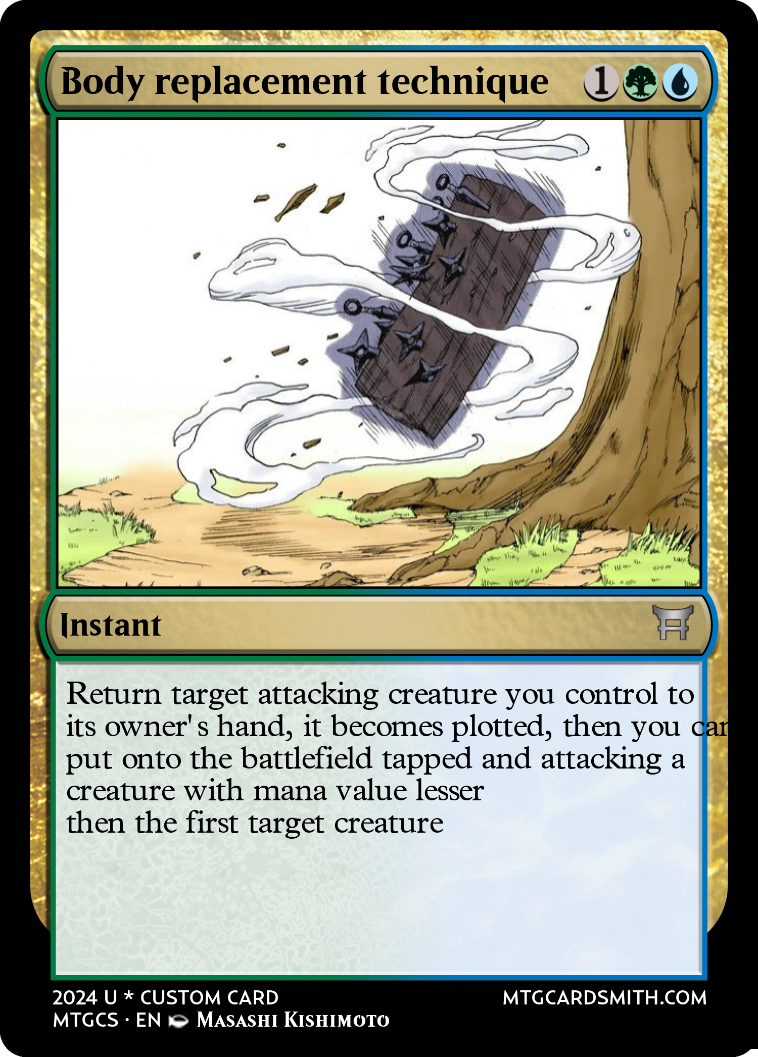 Body replacement technique