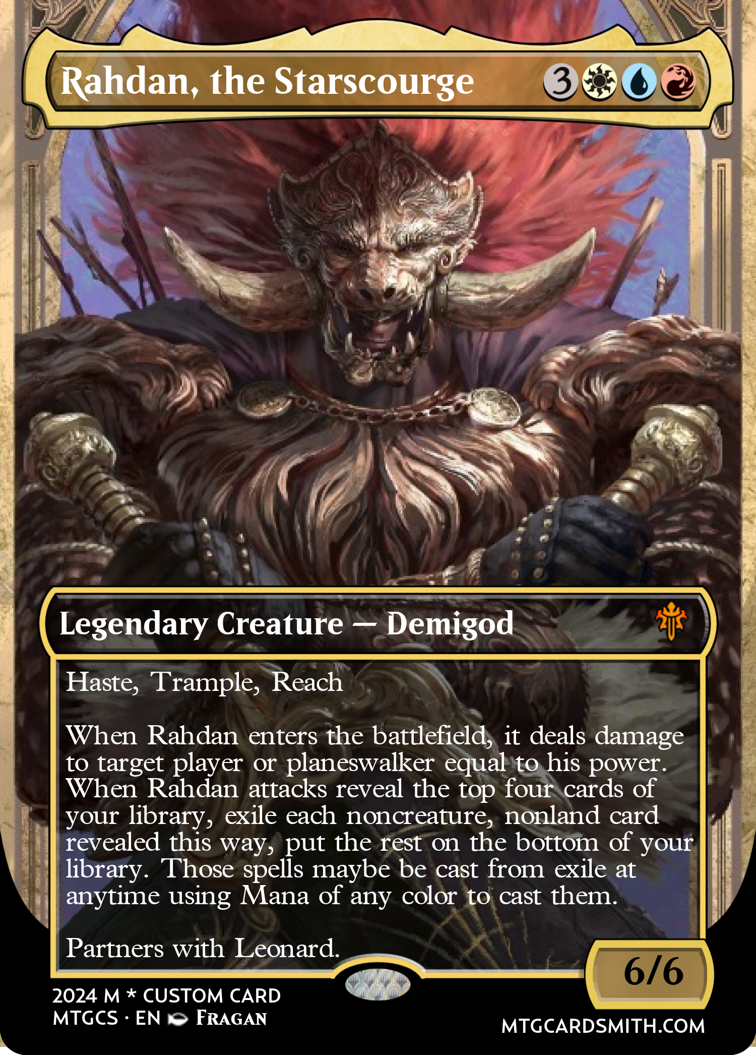 Rahdan, the Starscourge