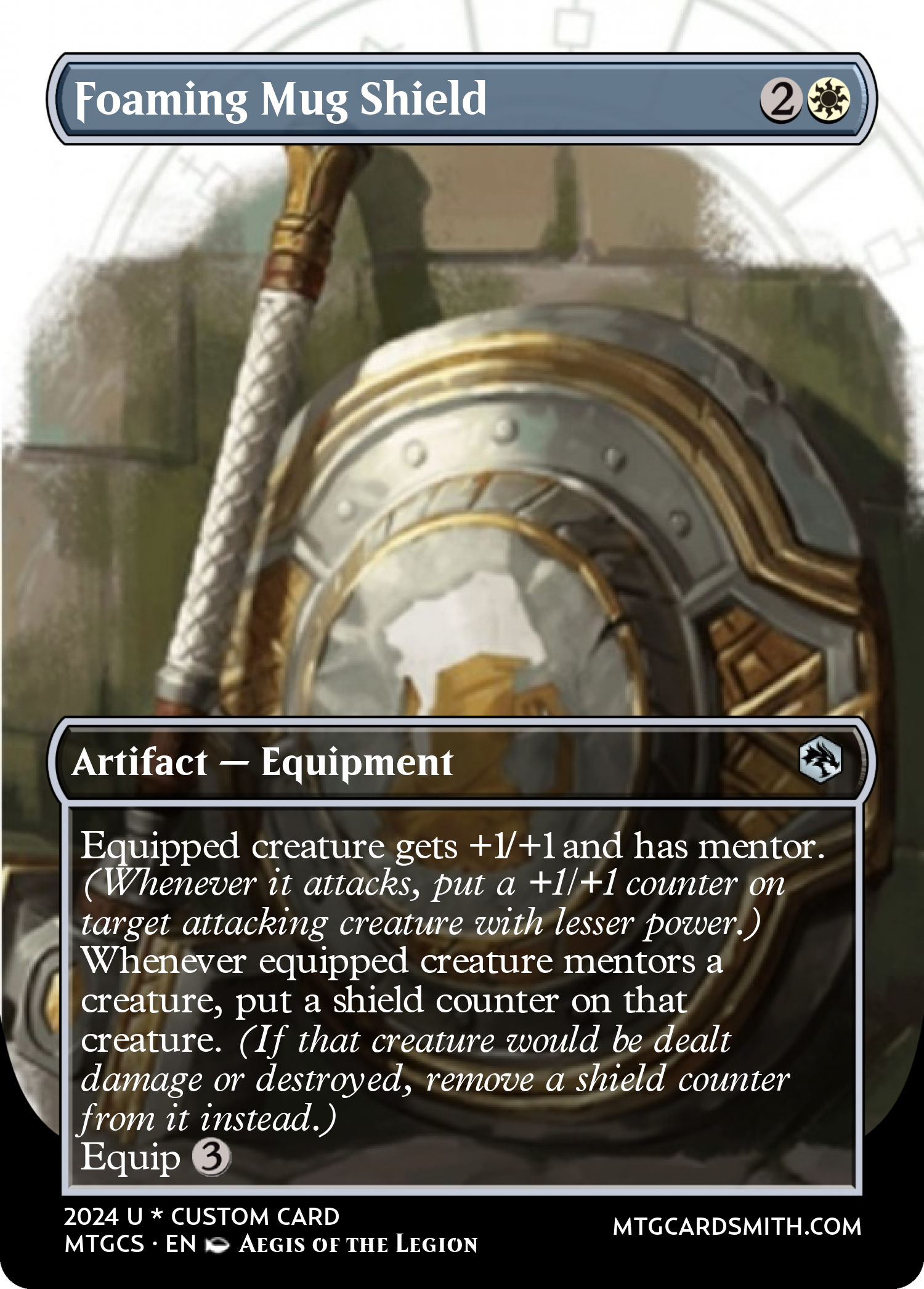 Foaming Mug Shield