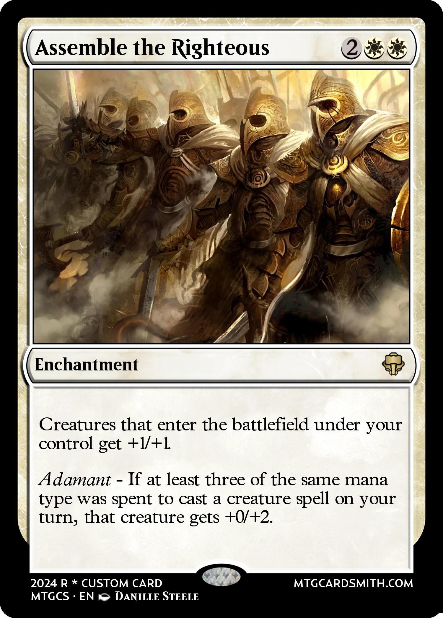 Assemble the Righteous