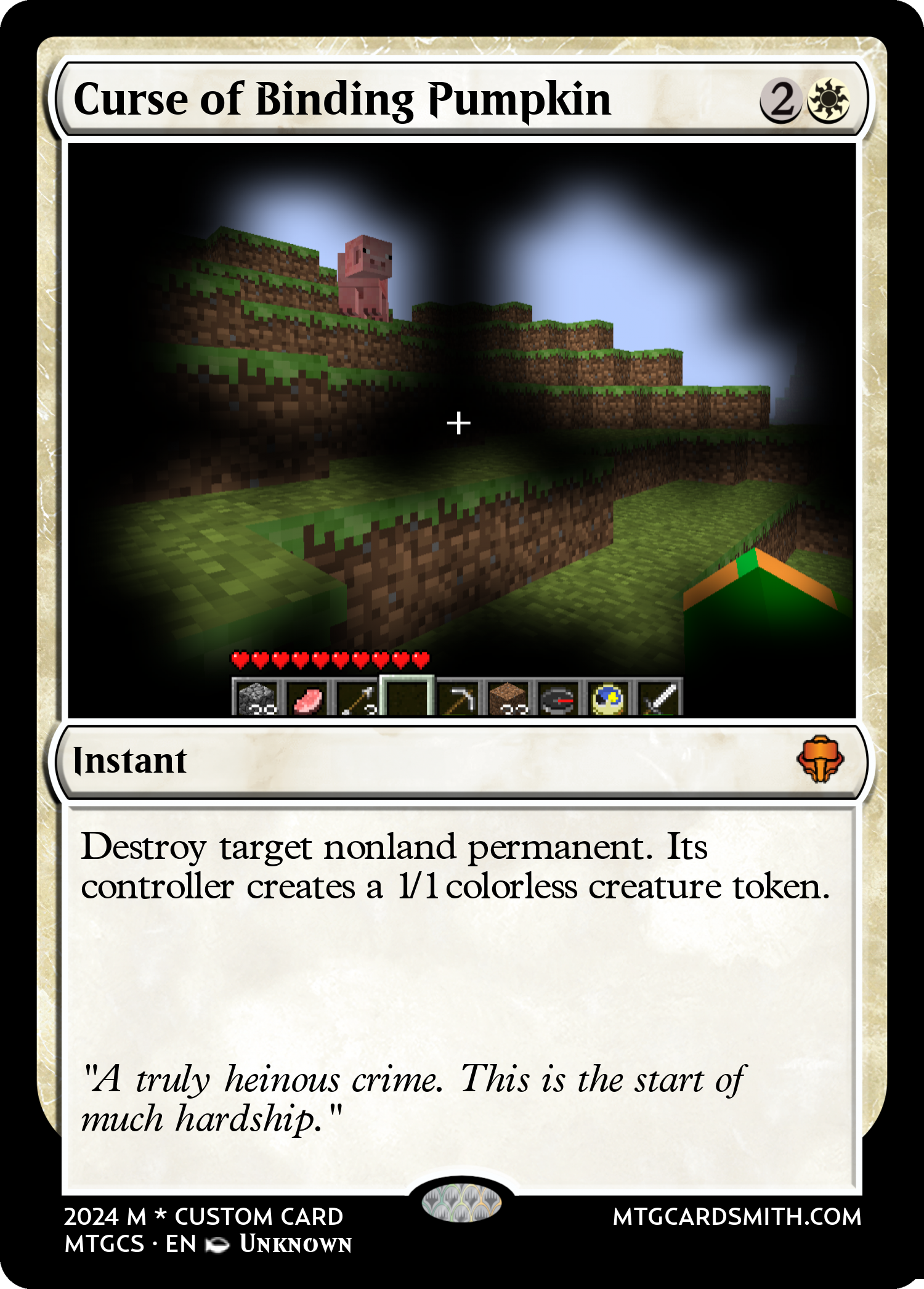 Curse of Binding Pumpkin