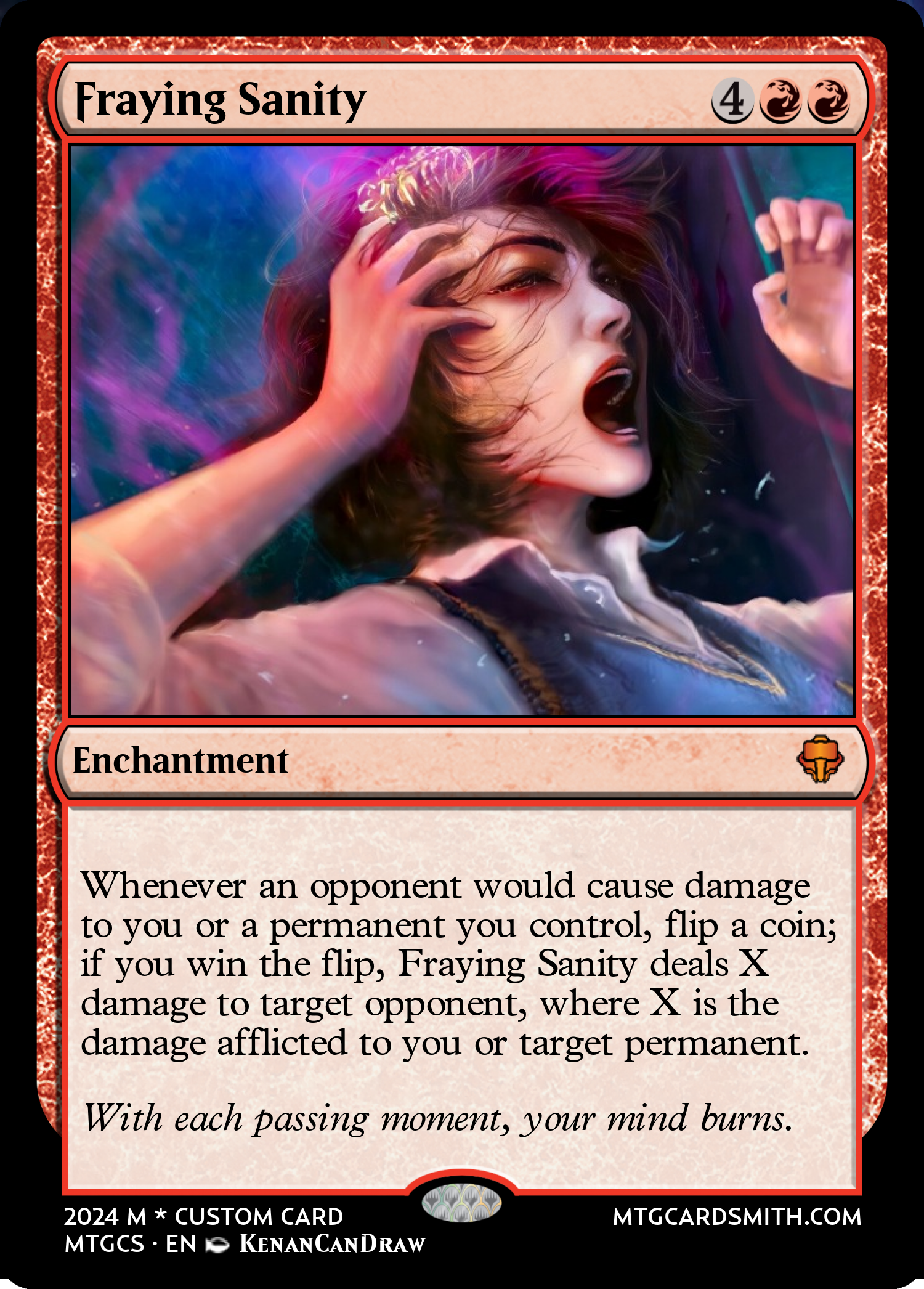 Fraying Sanity