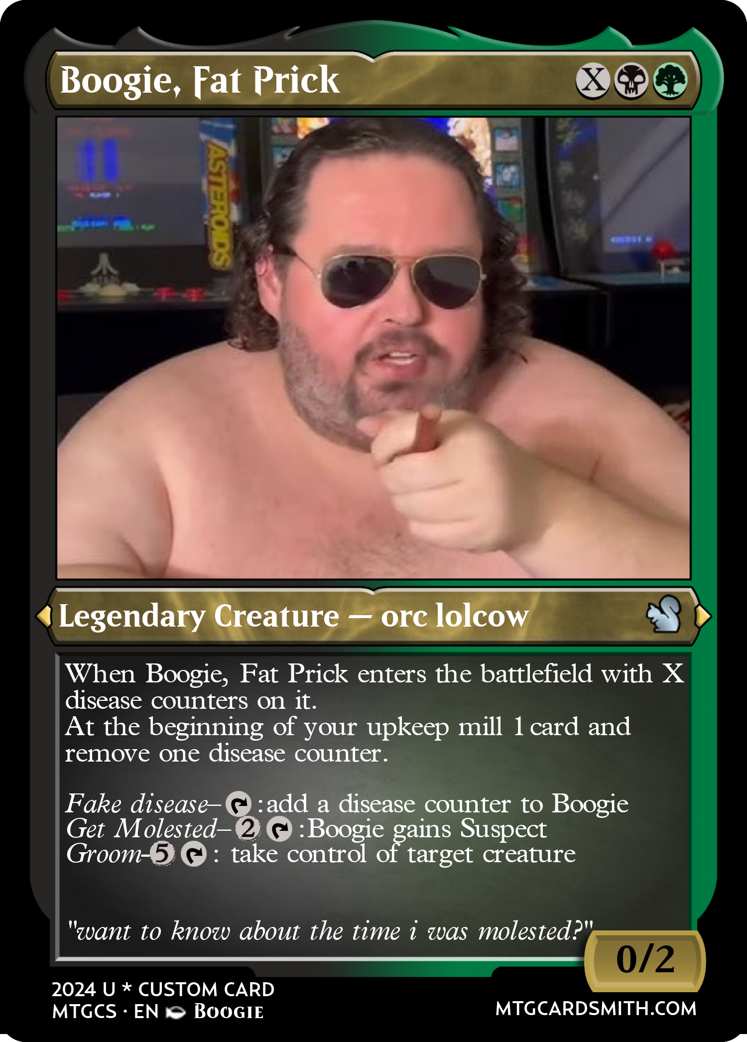 Boogie, Fat Prick