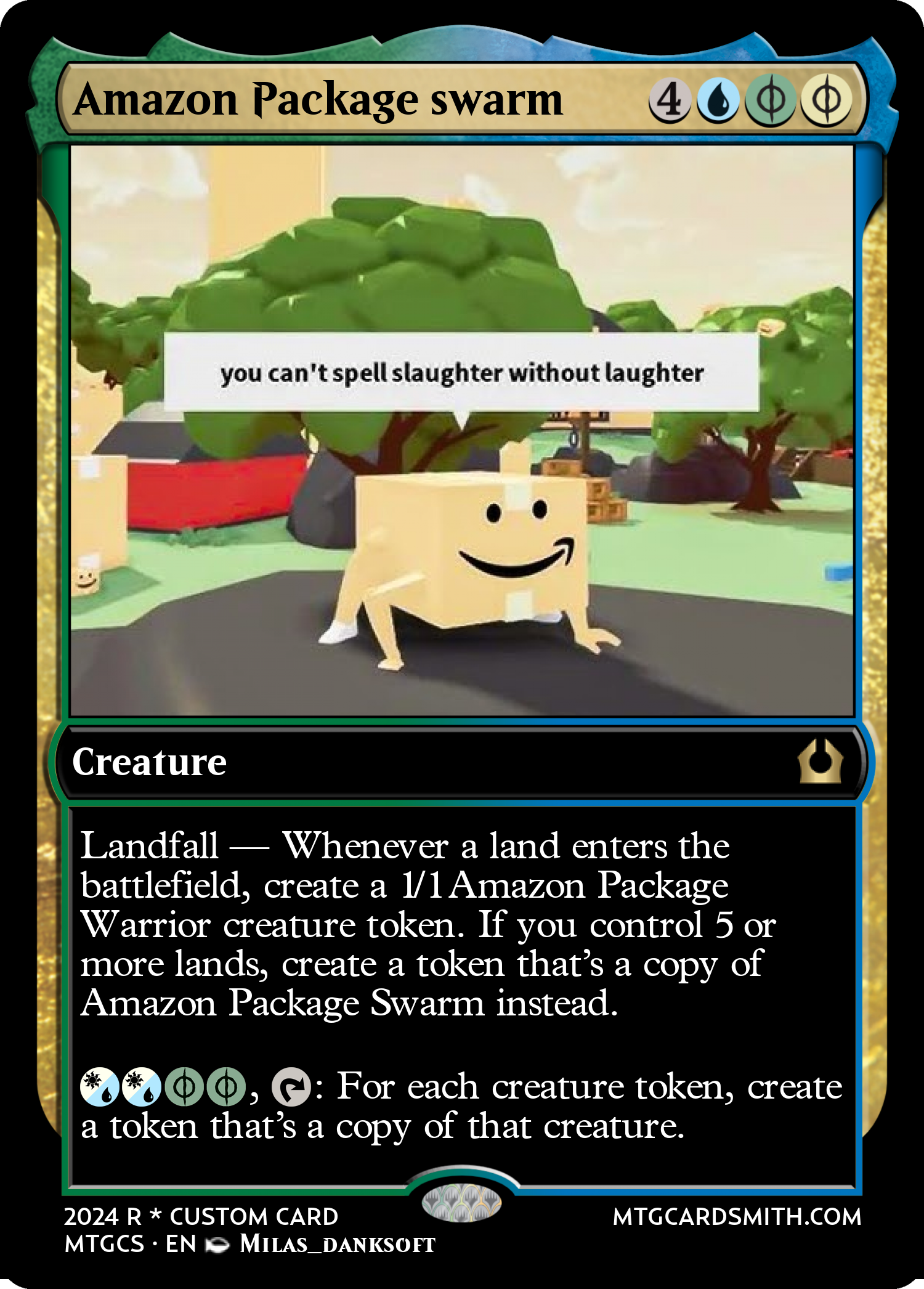 Amazon Package swarm