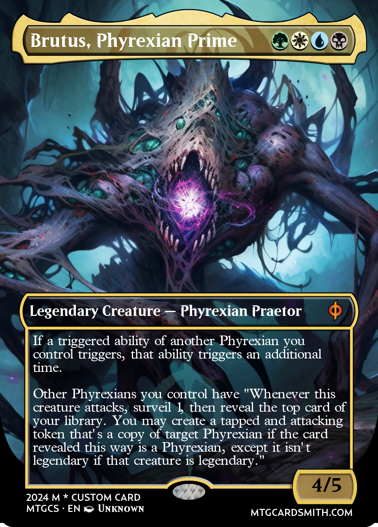 Brutus, Phyrexian Prime
