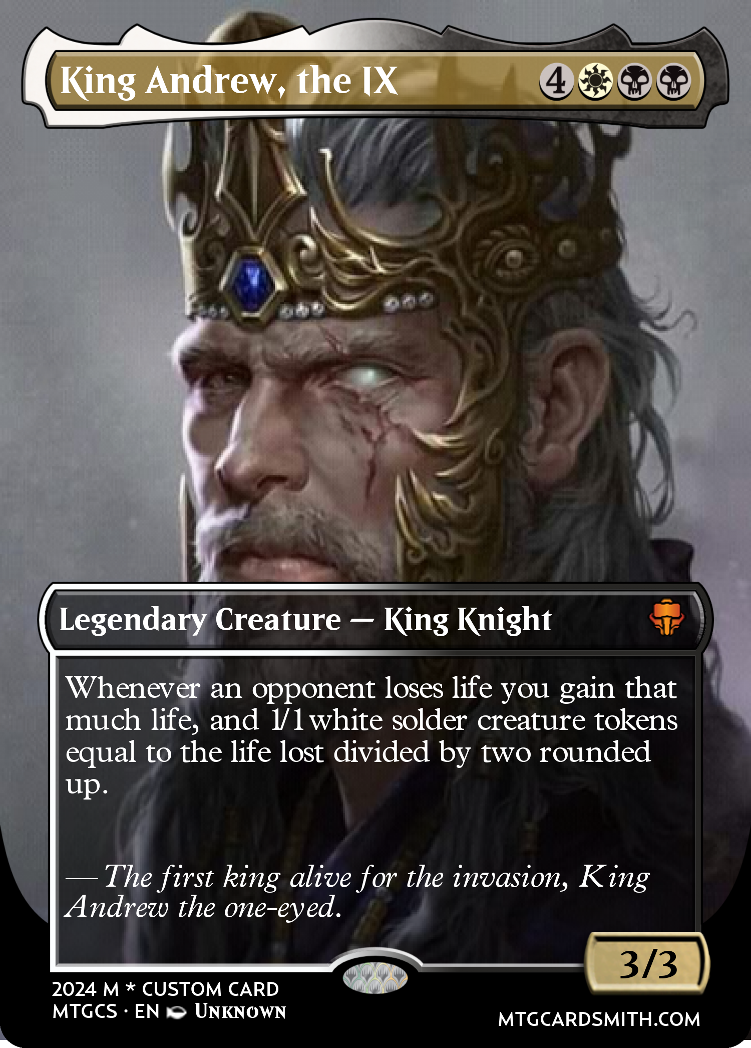 King Andrew, the IX