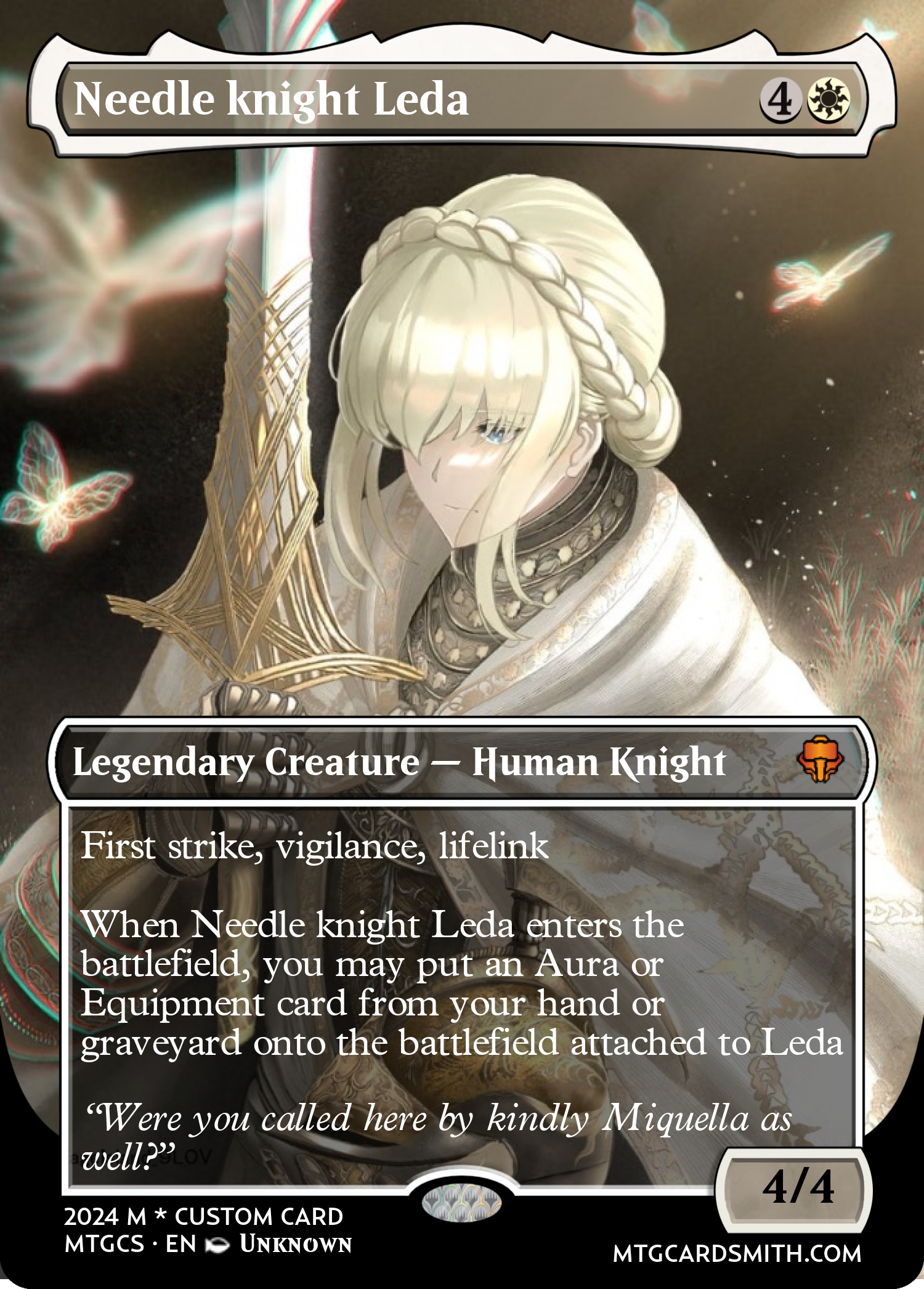 Needle knight Leda