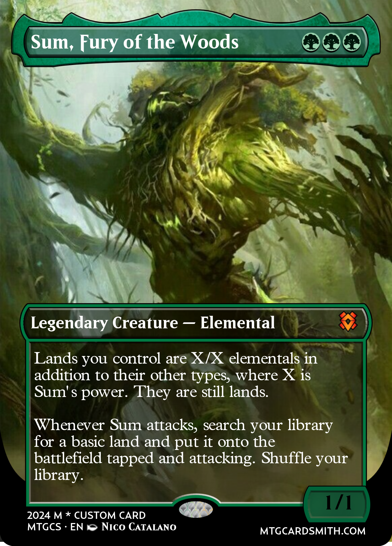Sum, Fury of the Woods