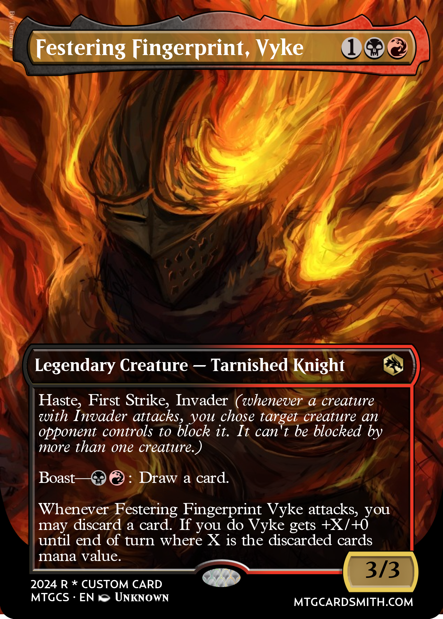 Festering Fingerprint, Vyke