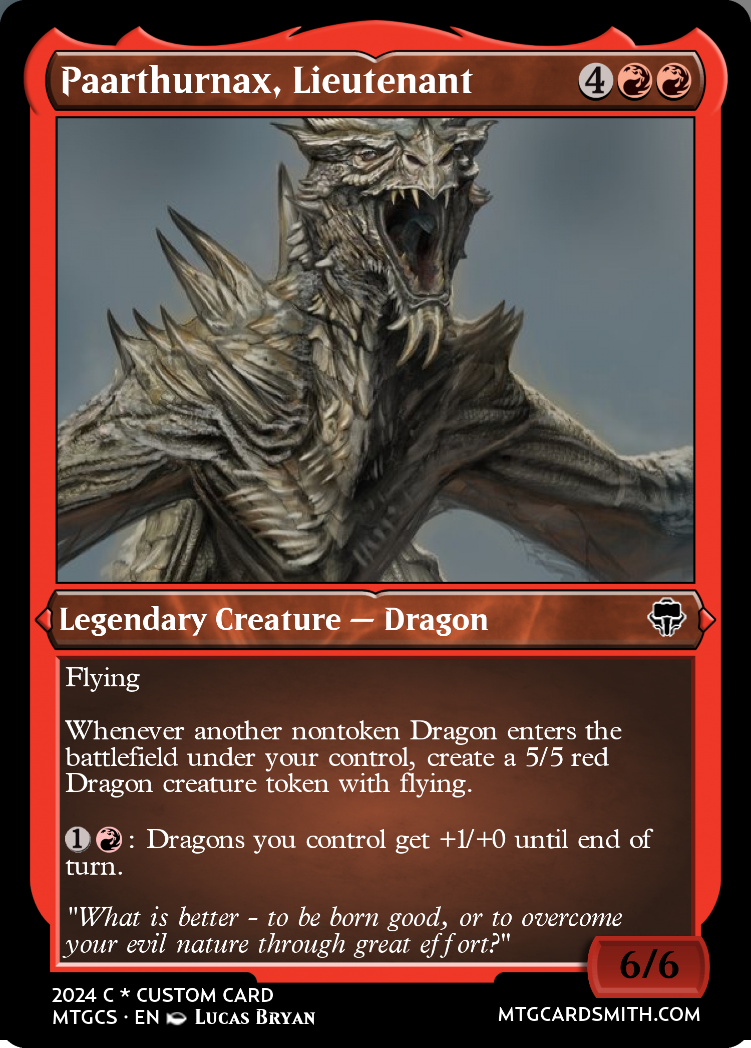 Paarthurnax, Lieutenant