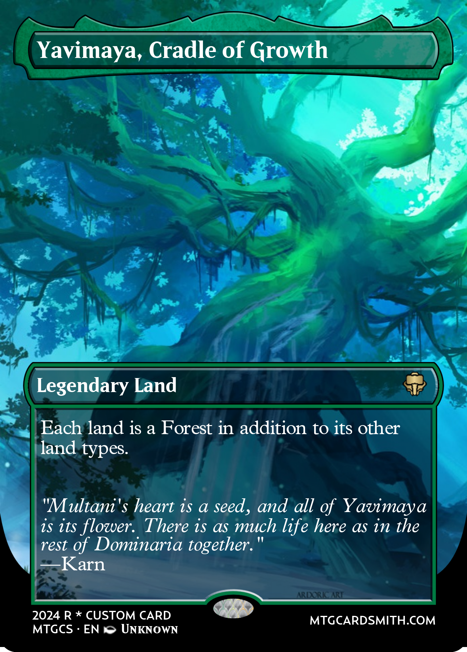 Yavimaya, Cradle of Growth 