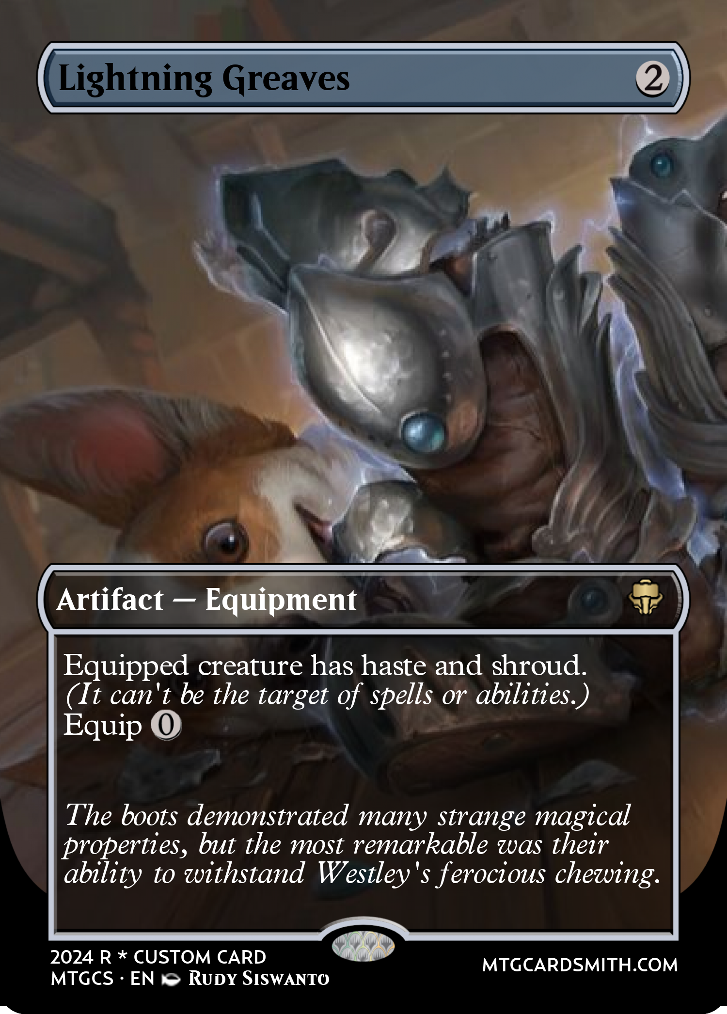 Lightning Greaves