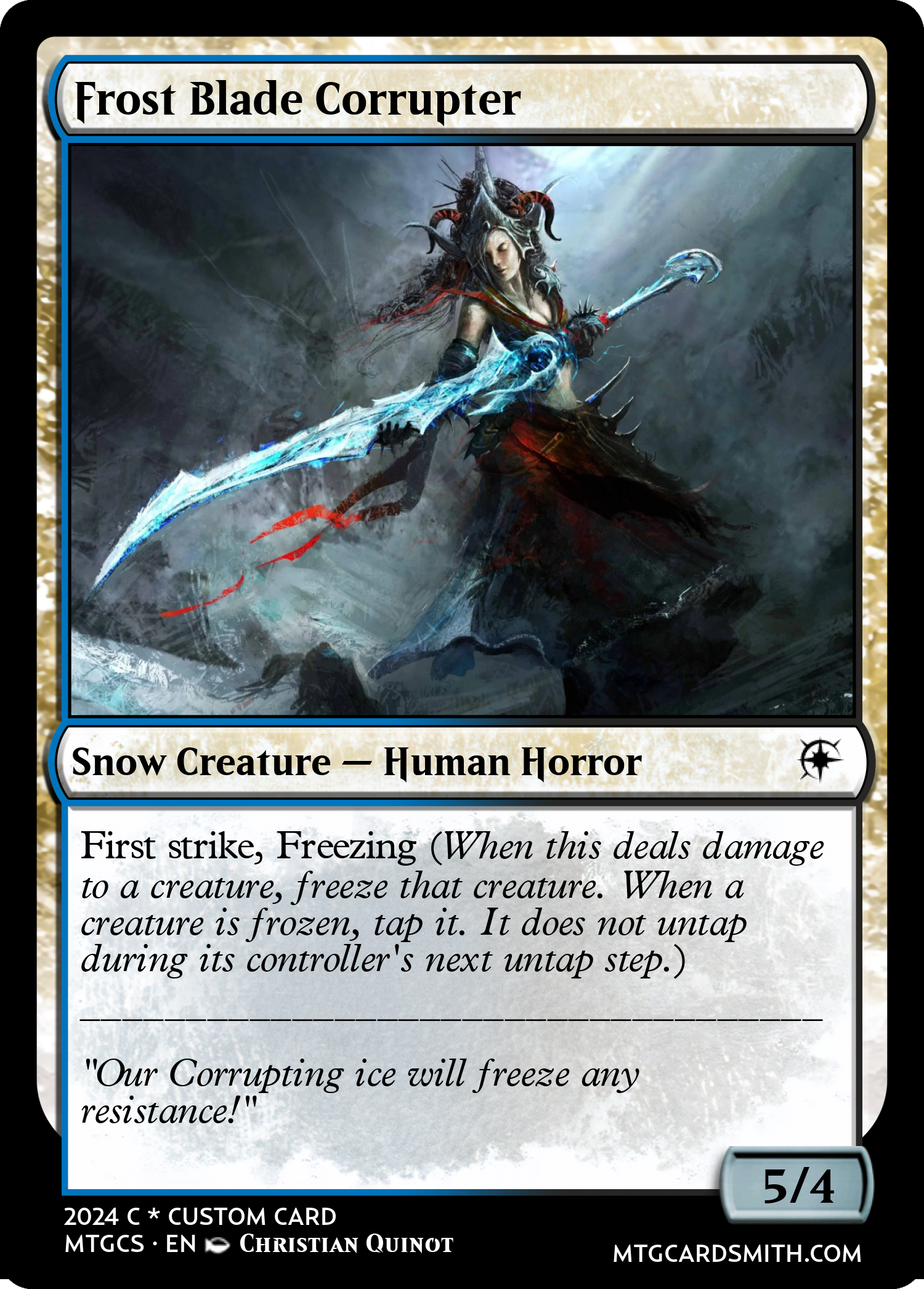 Frost Blade Corrupter