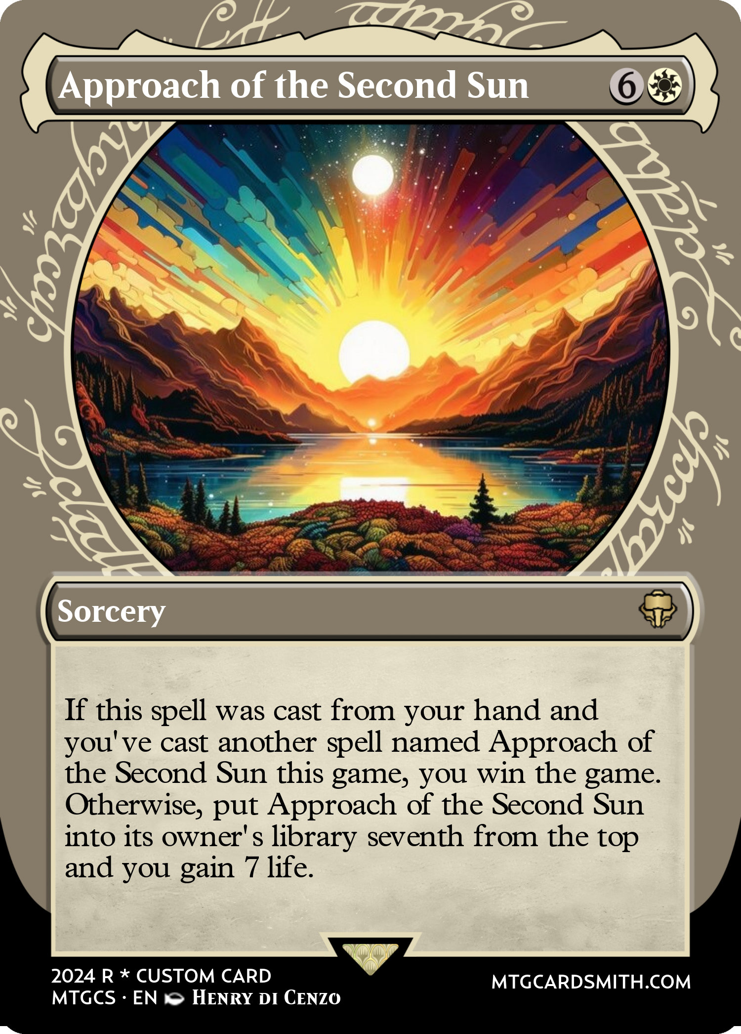 Approach of the Second Sun