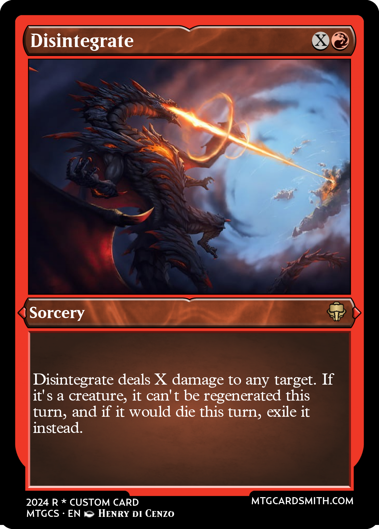 Disintegrate