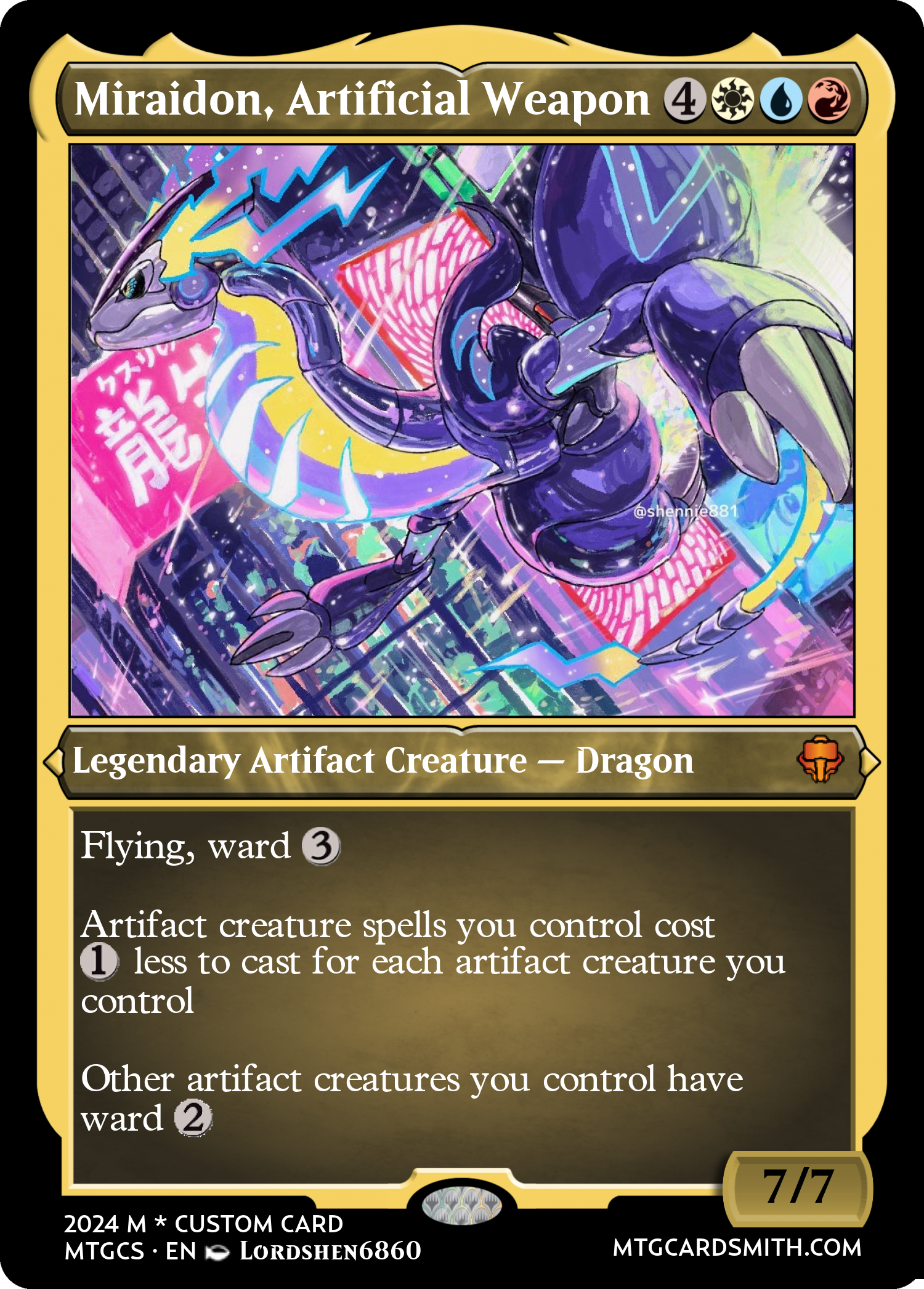 Miraidon, Artificial Weapon
