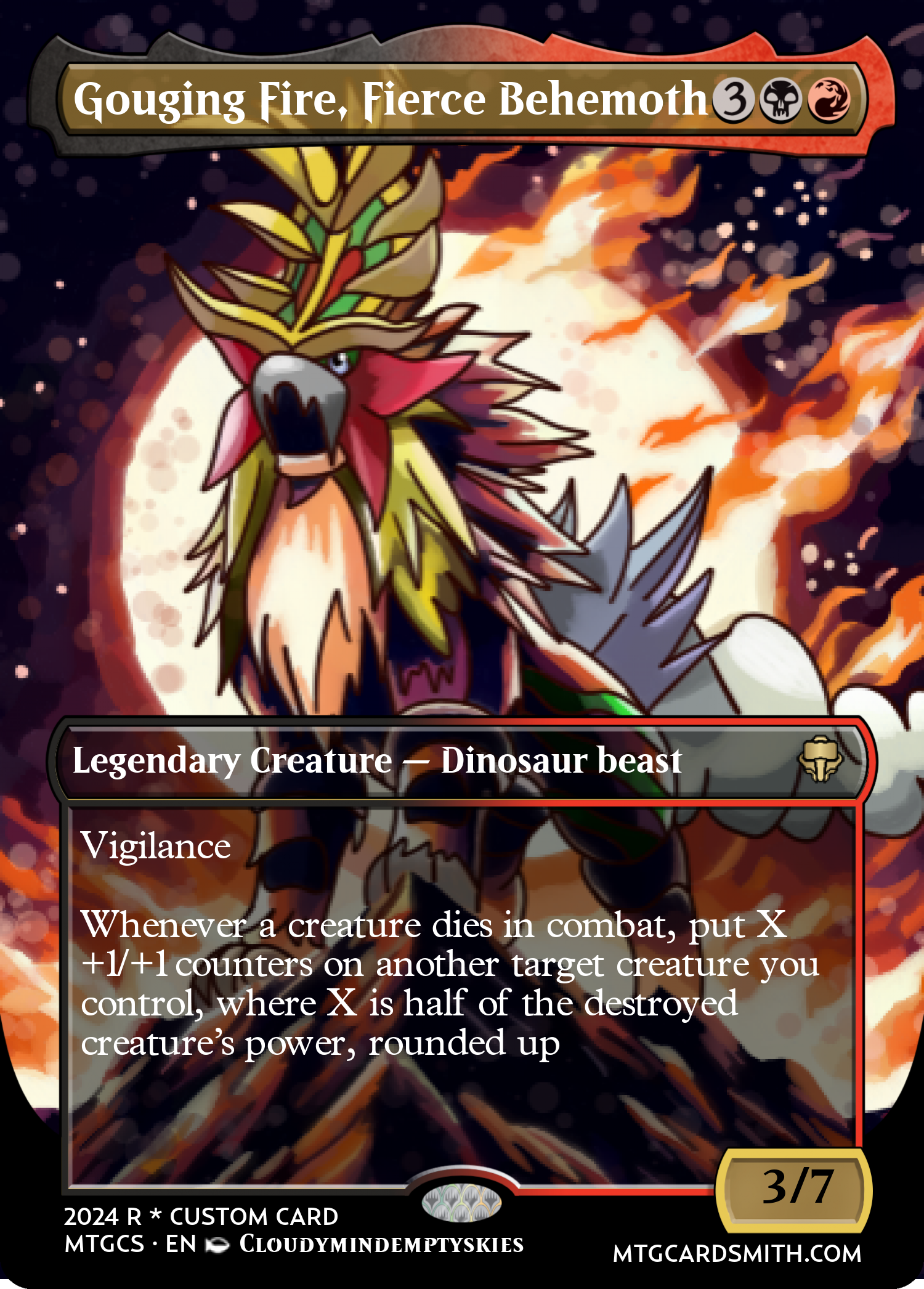 Gouging Fire, Fierce Behemoth 