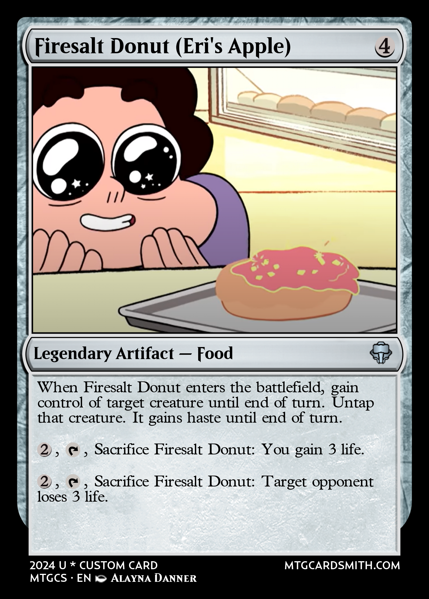 Firesalt Donut (Eri's Apple)