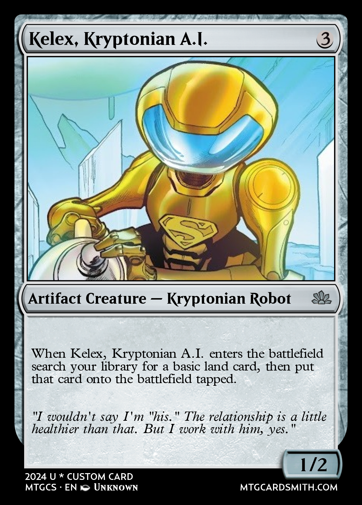 Kelex, Kryptonian A.I.