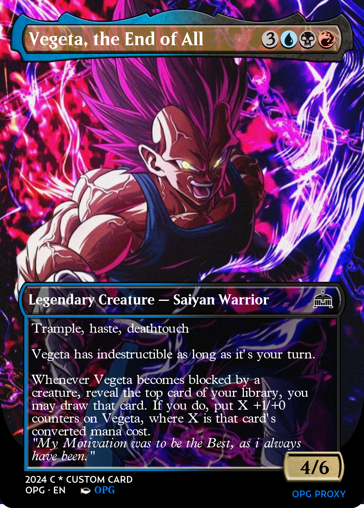 Vegeta, the End of All