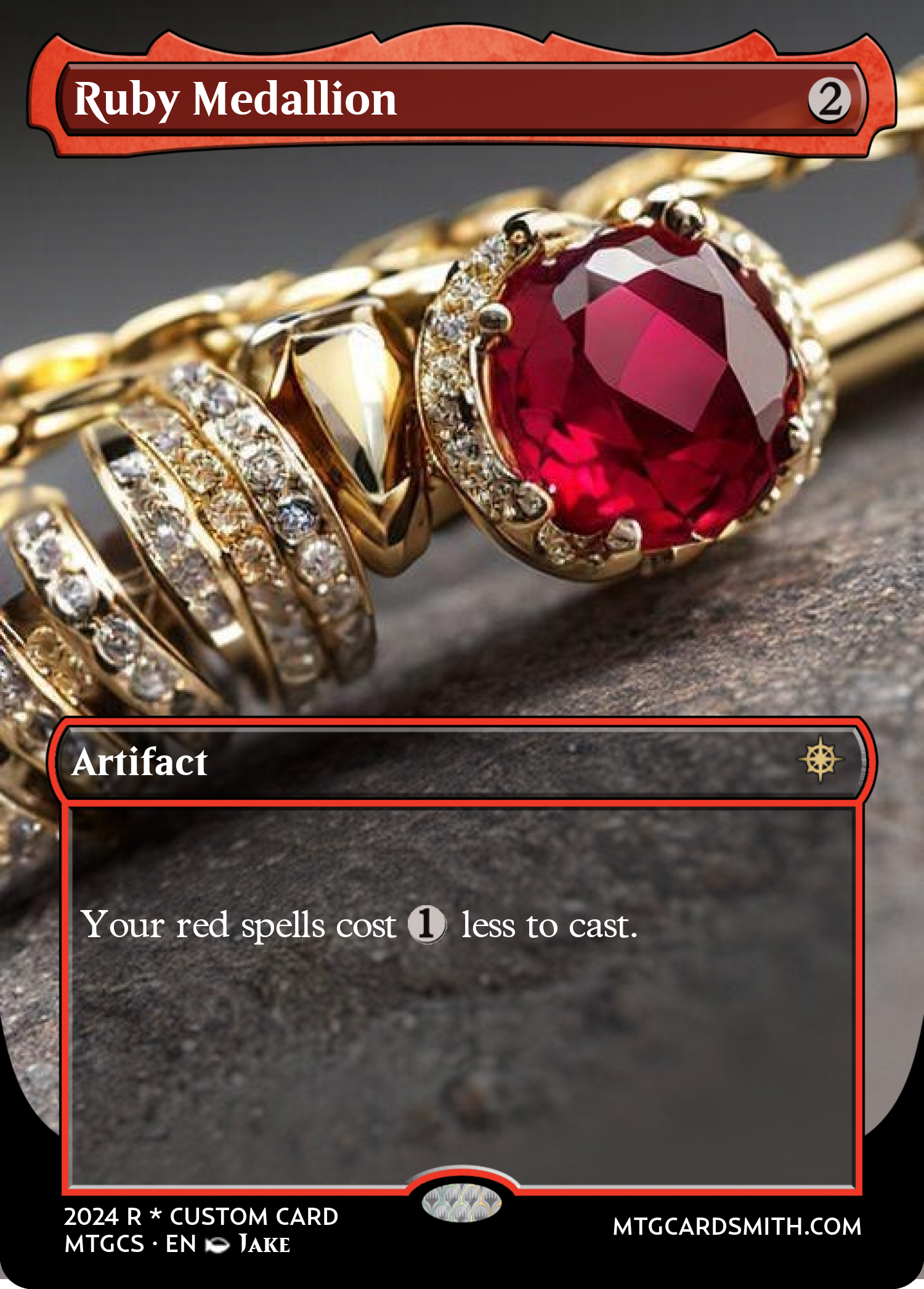 Ruby Medallion