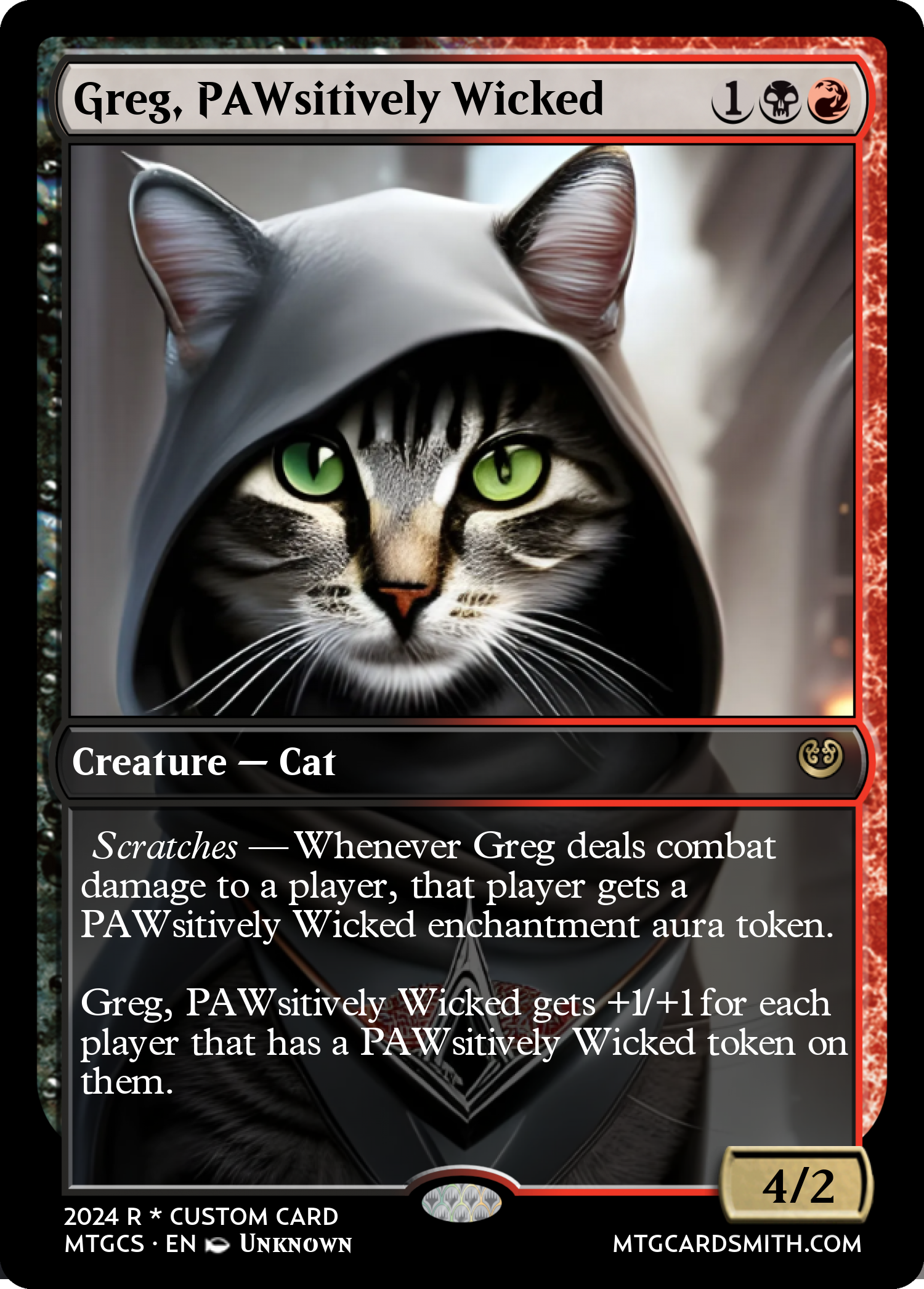 Greg, PAWsitively Wicked