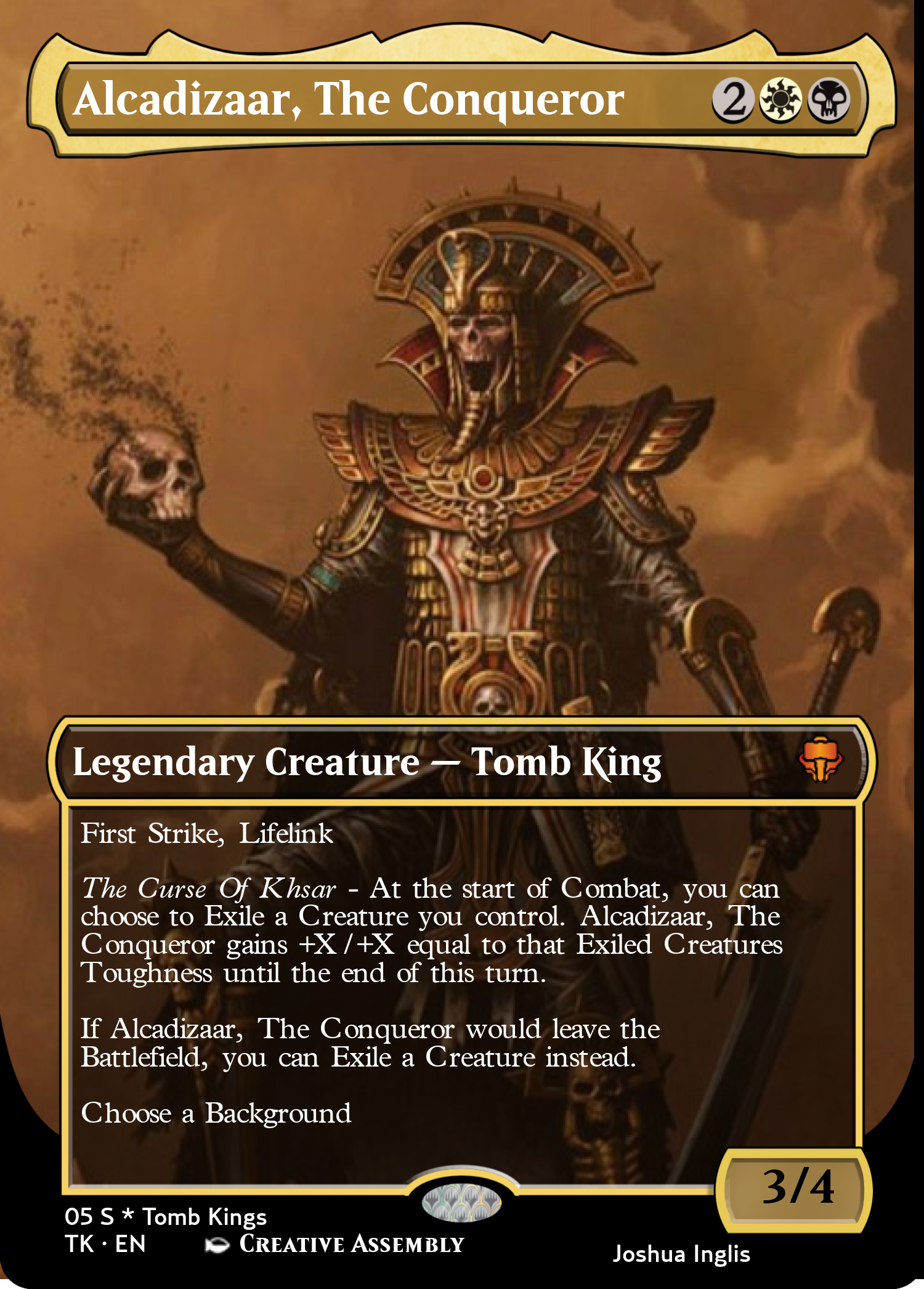 Alcadizaar, The Conqueror