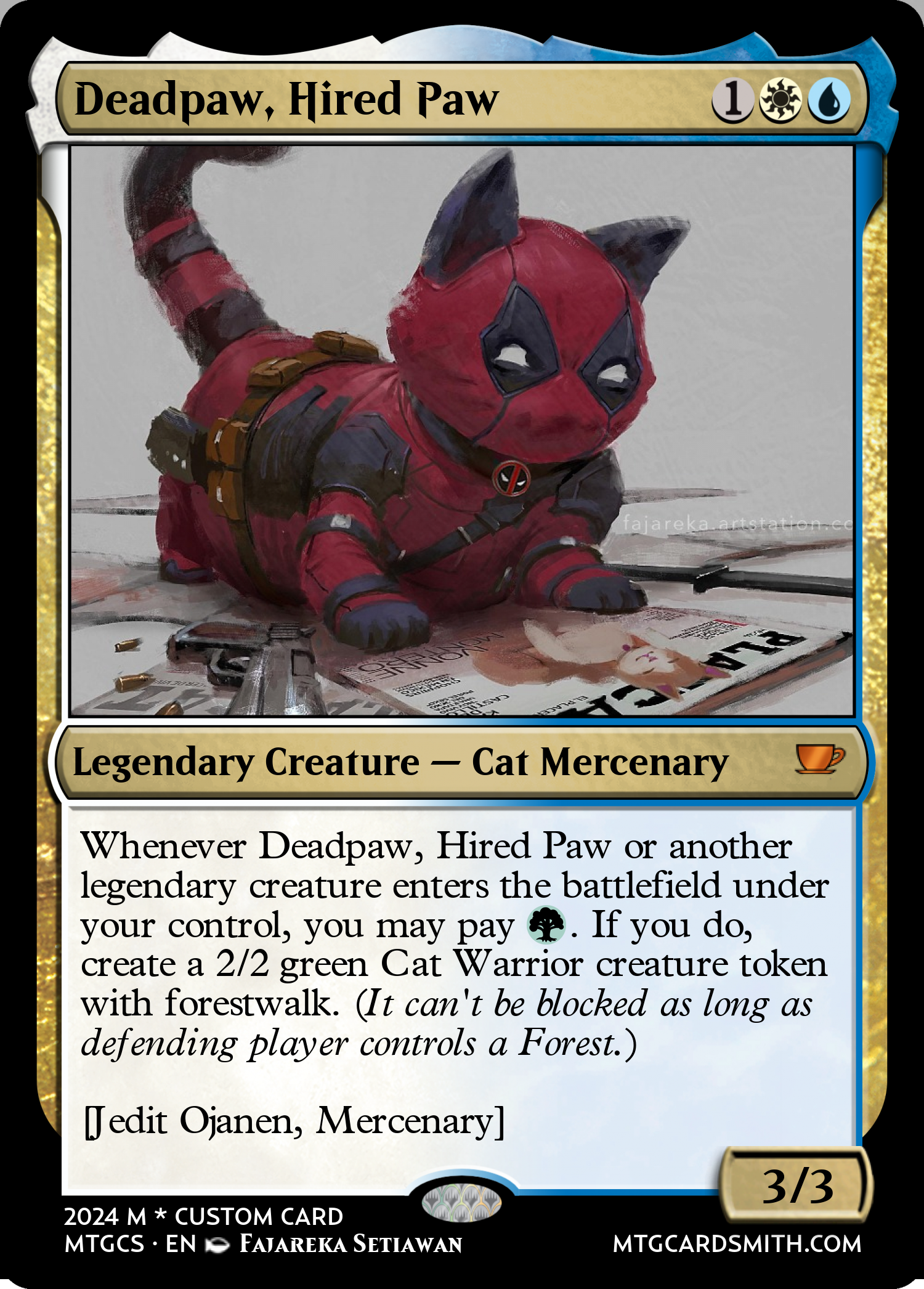 Deadpaw, Hired Paw