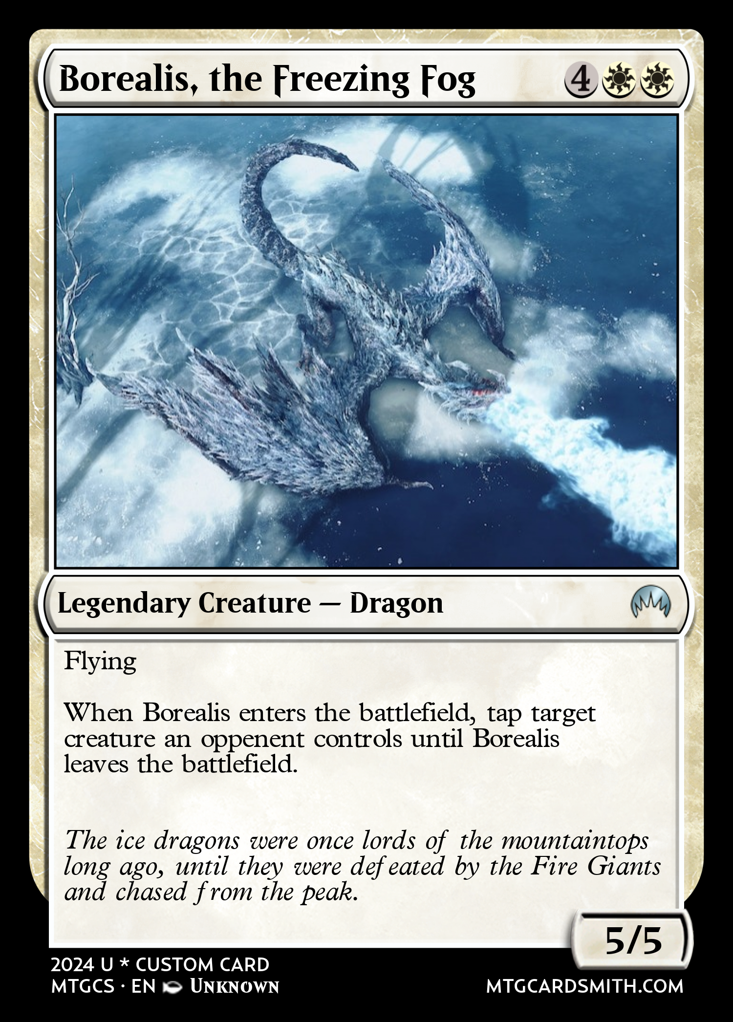 Borealis, the Freezing Fog