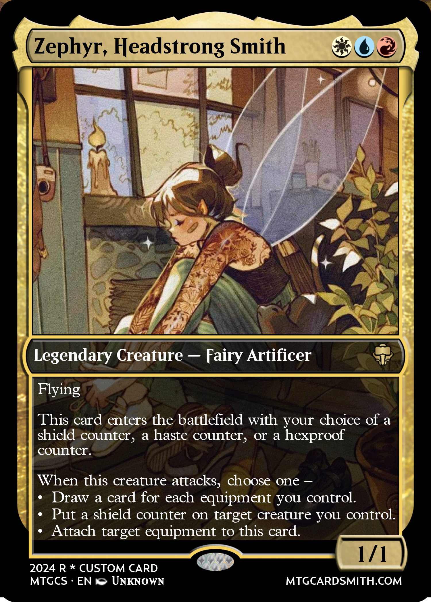 Zephyr, Headstrong Smith