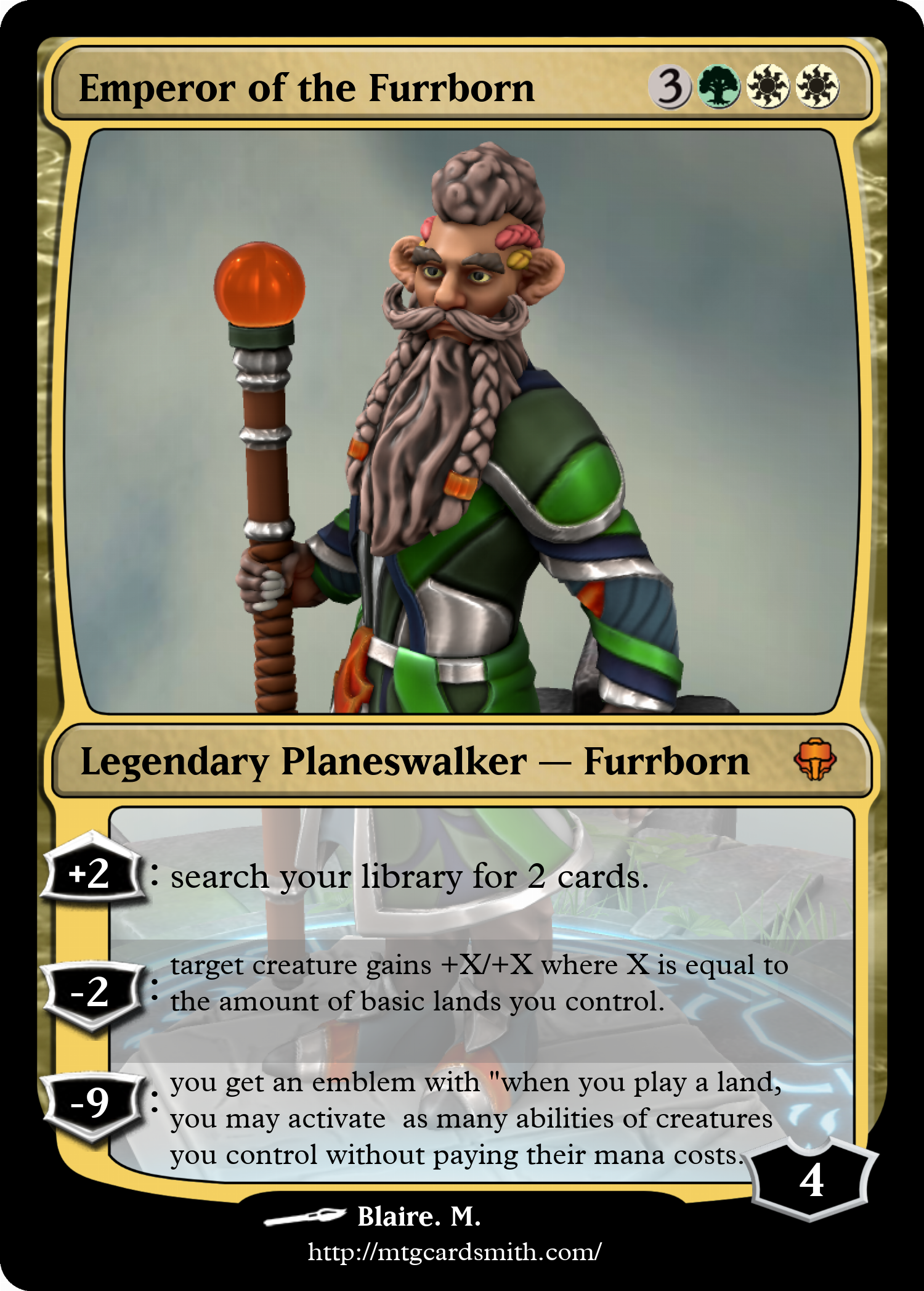 Emperor of the Furrborn