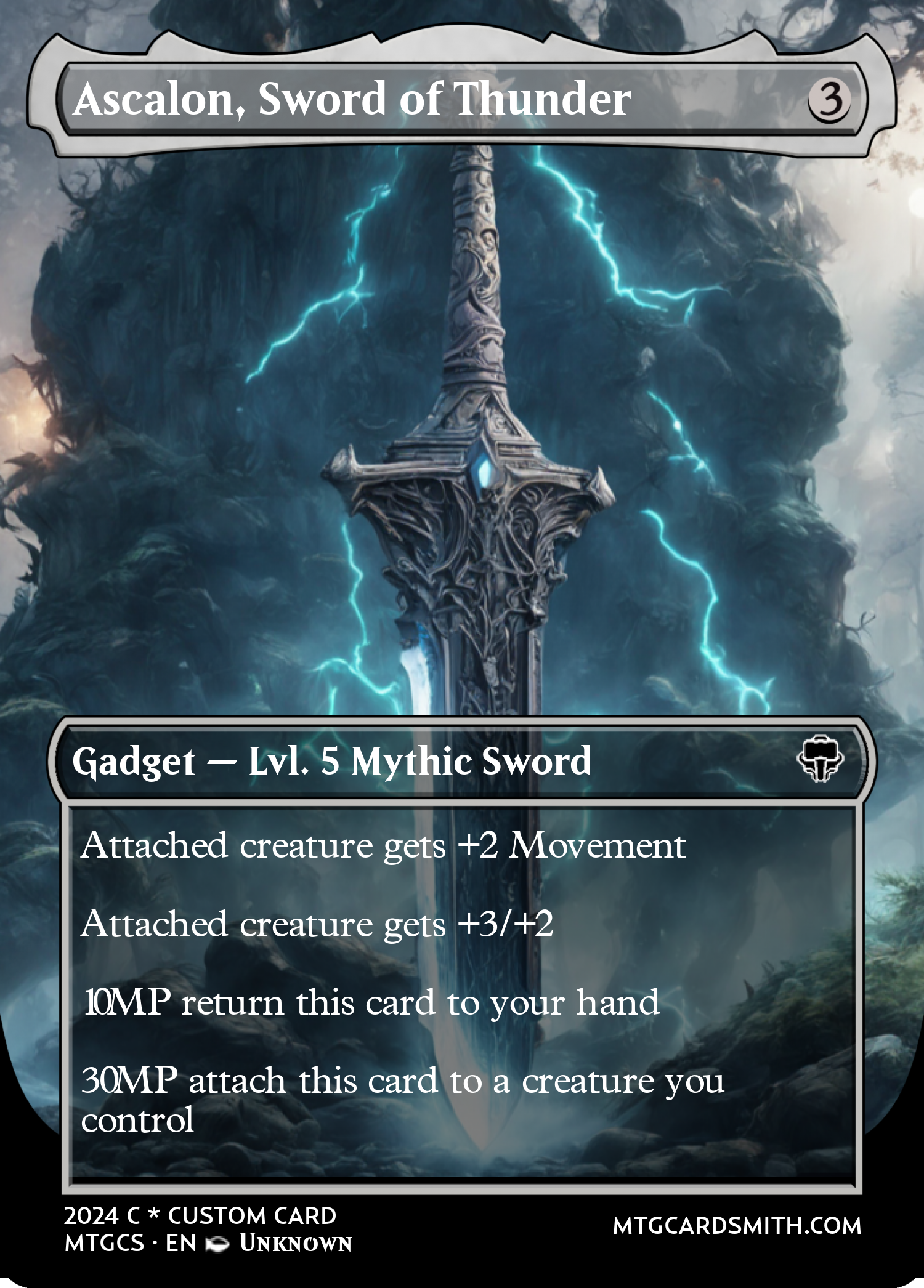 Ascalon, Sword of Thunder