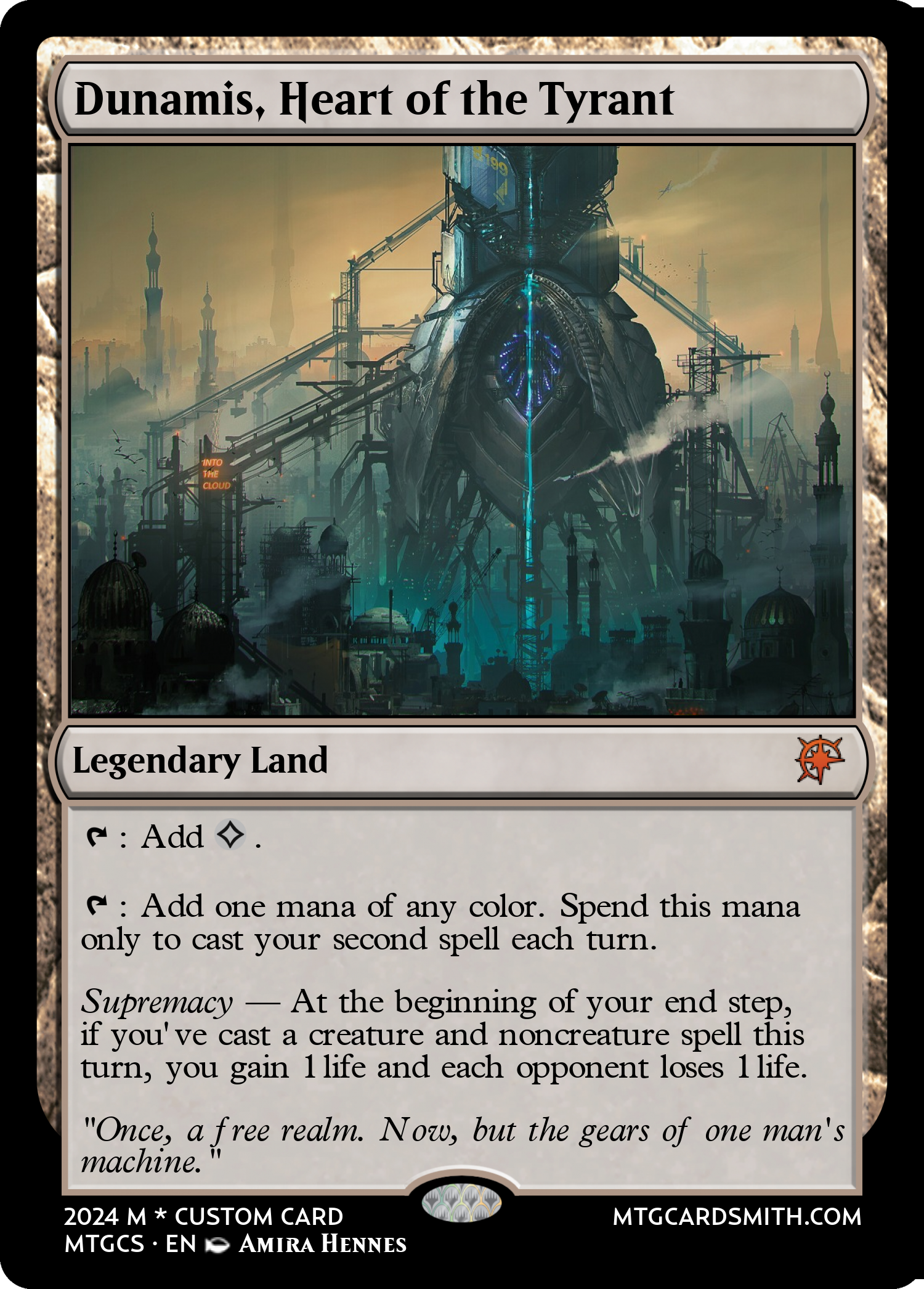 Dunamis, Heart of the Tyrant