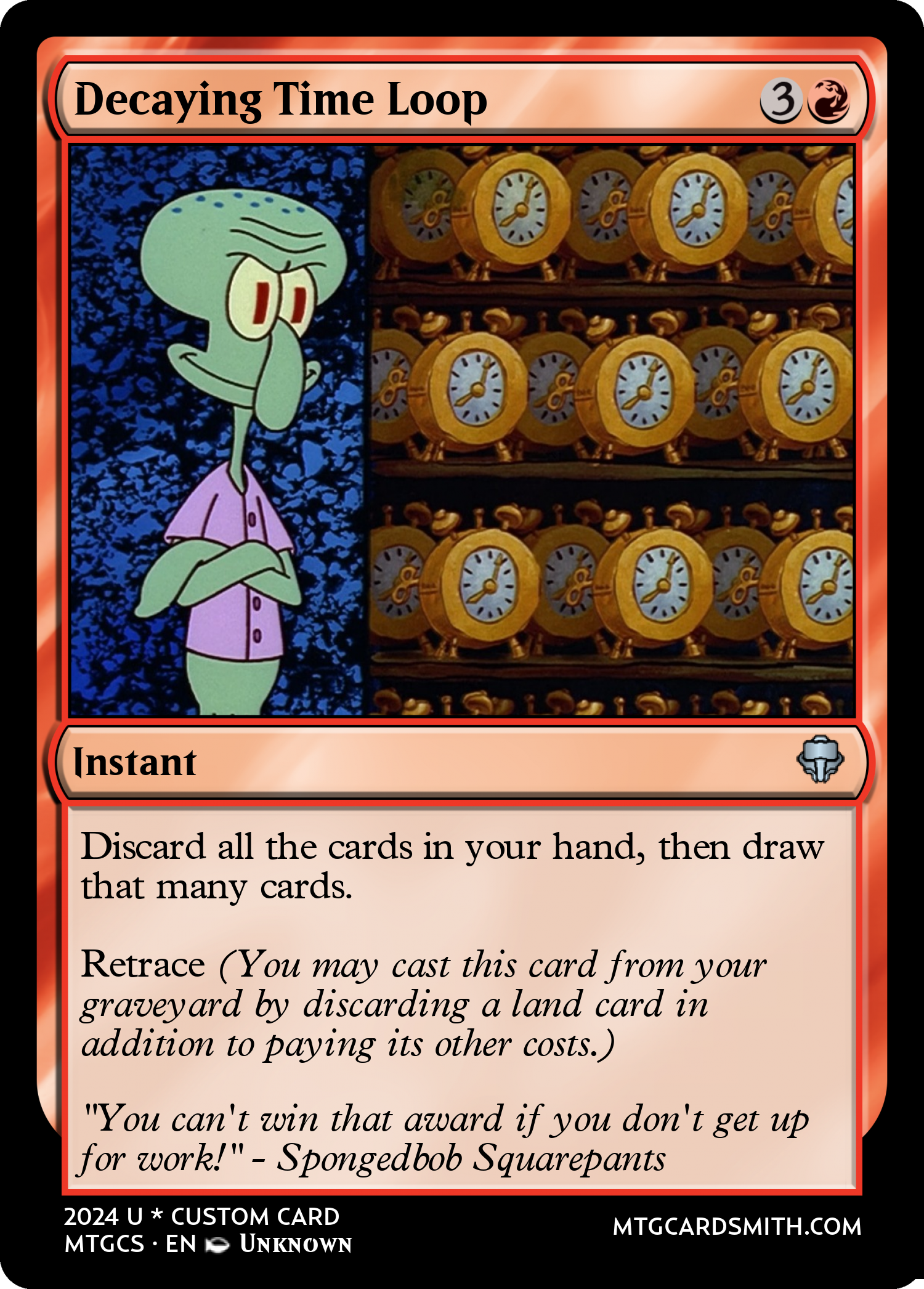 Decaying Time Loop