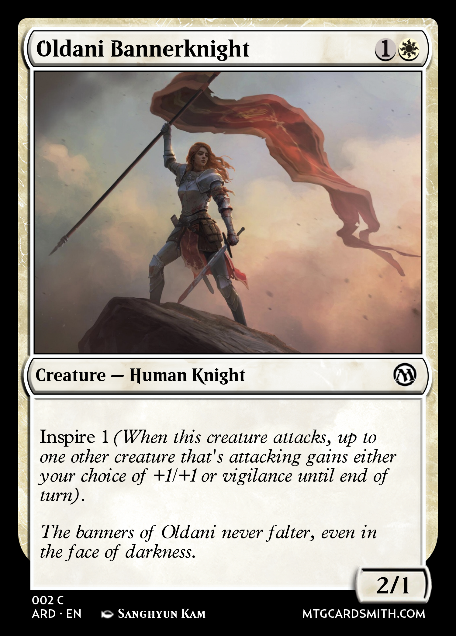 Oldani Bannerknight