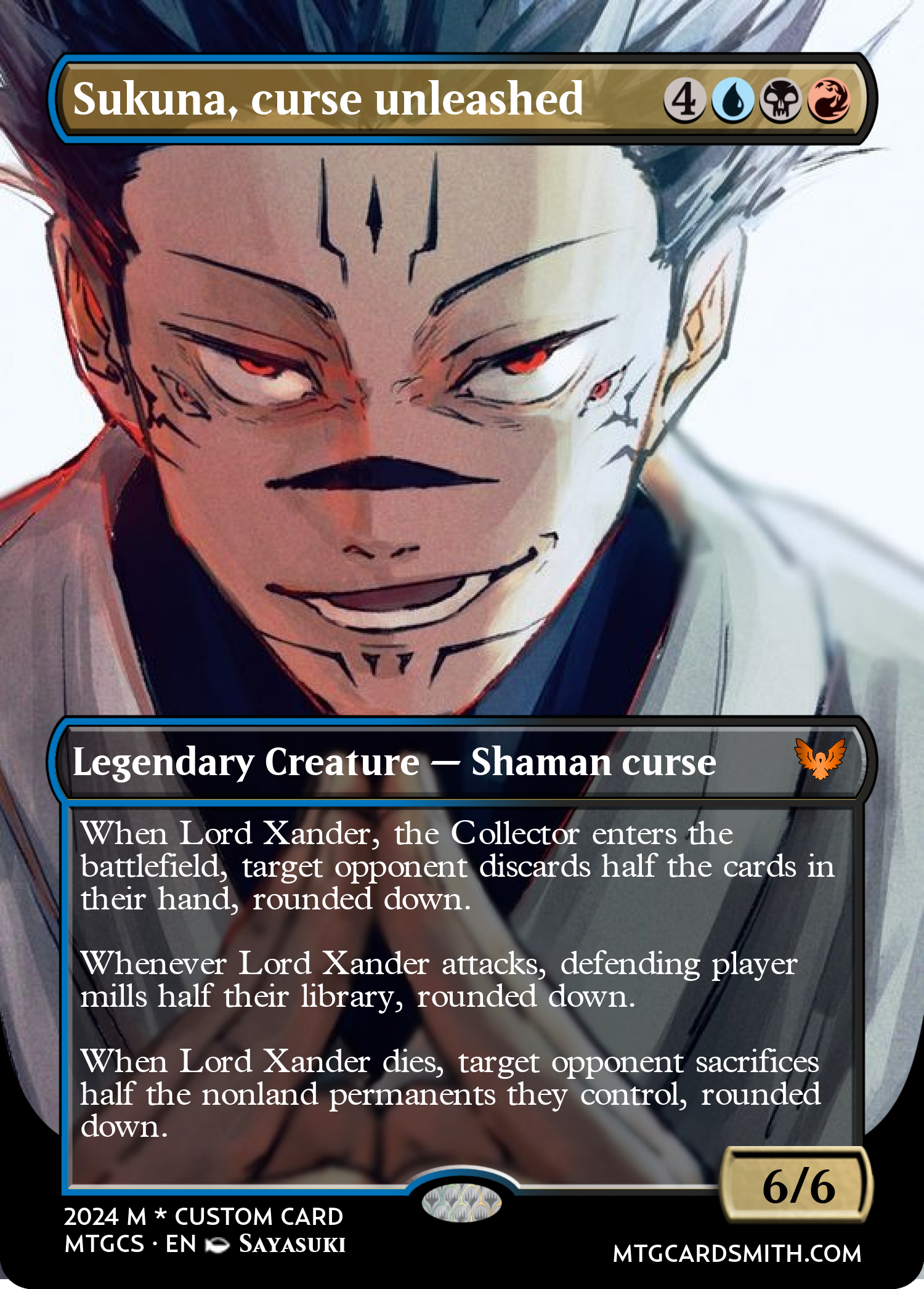 Sukuna, curse unleashed