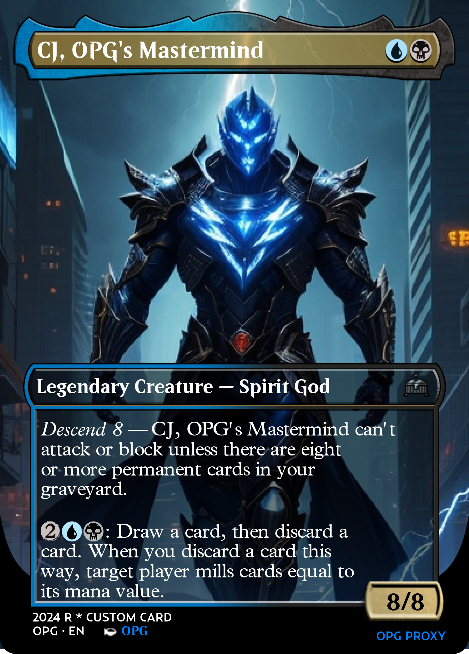 CJ, OPG's Mastermind