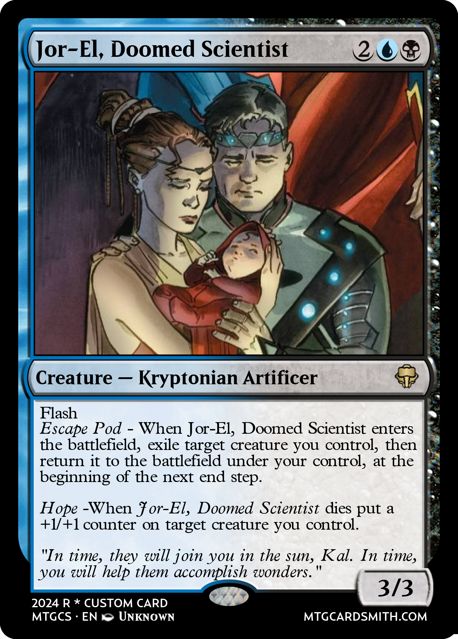 Jor-El, Doomed Scientist