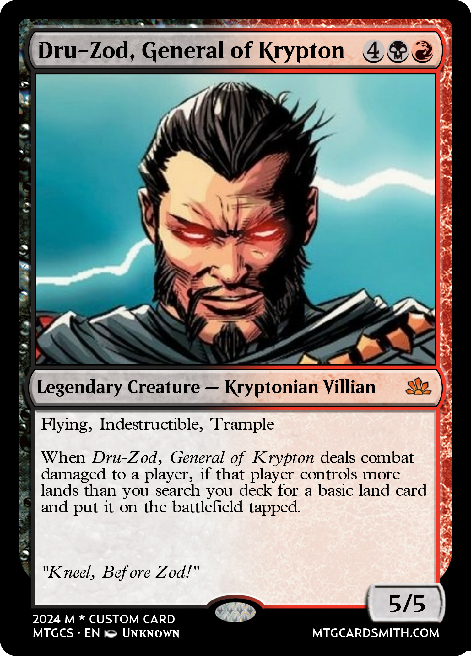 Dru-Zod, General of Krypton