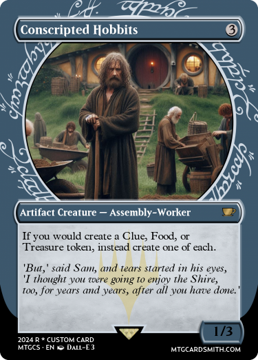Conscripted Hobbits