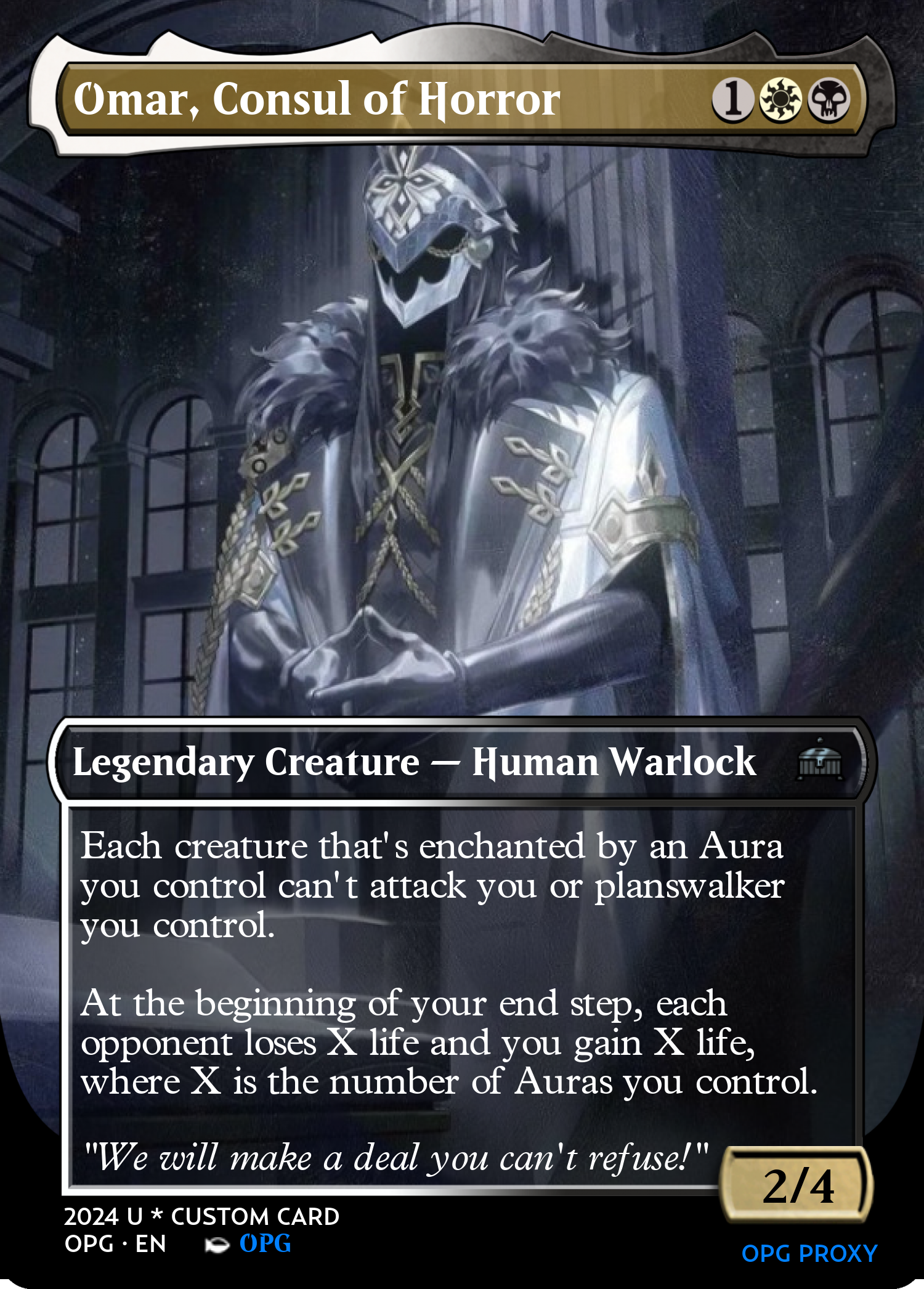 Omar, Consul of Horror